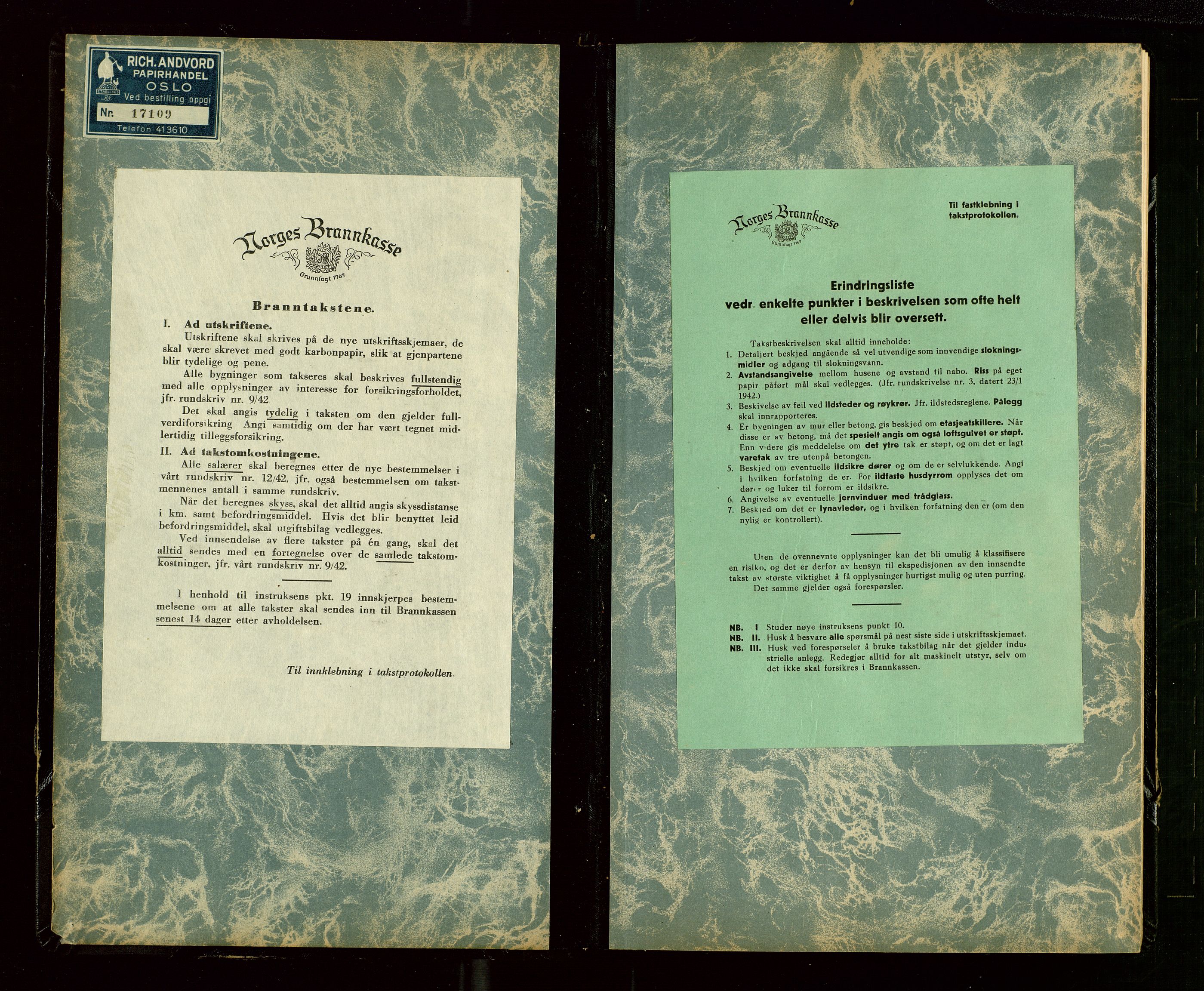 Skjold lensmannskontor, AV/SAST-A-100182/Goa/L0003: "Branntakstprotokoll for Skjold lensmannsdistrikt", 1949-1953