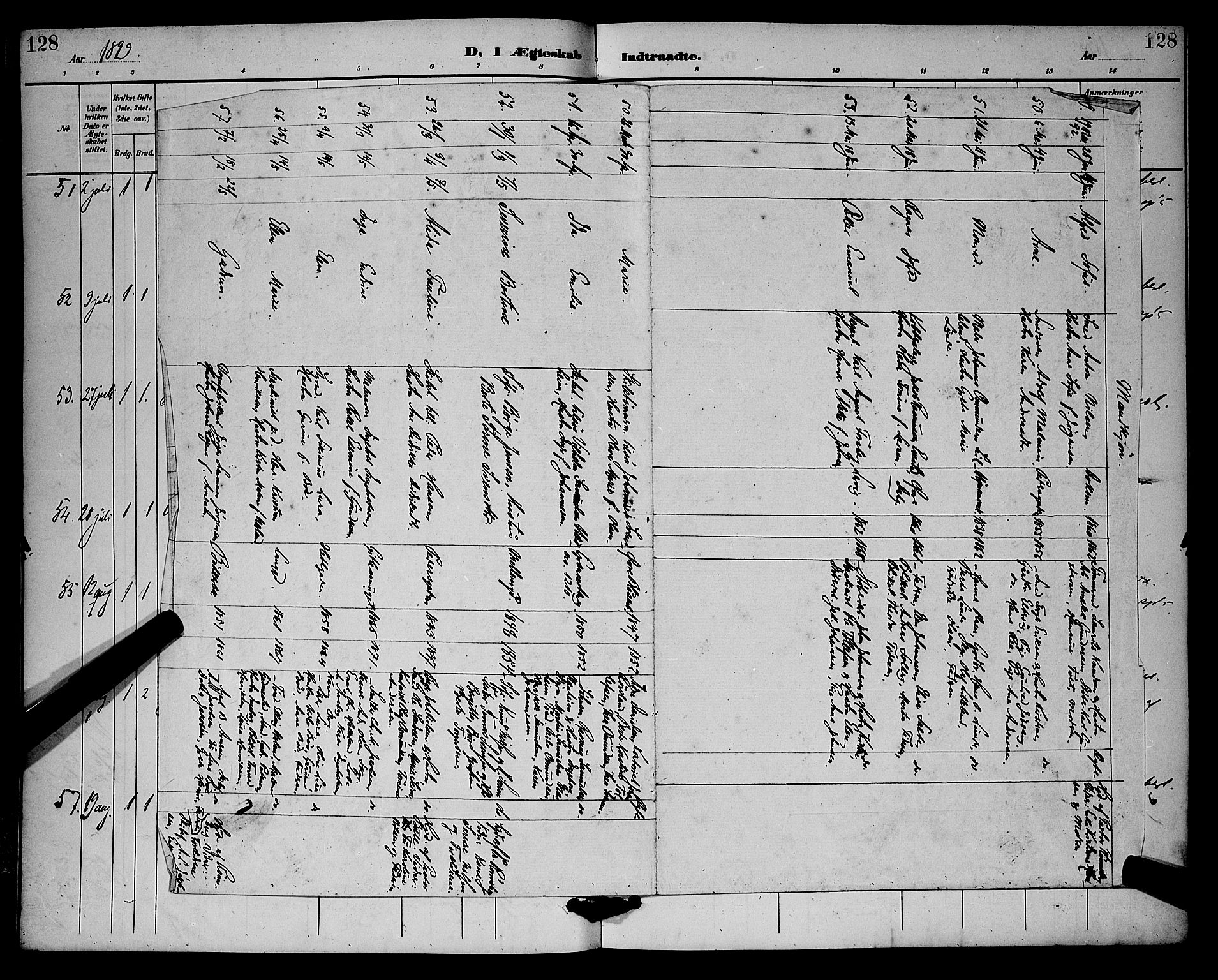 St. Johannes sokneprestkontor, AV/SAST-A-101814/001/30/30BB/L0002: Klokkerbok nr. B 2, 1888-1901, s. 128