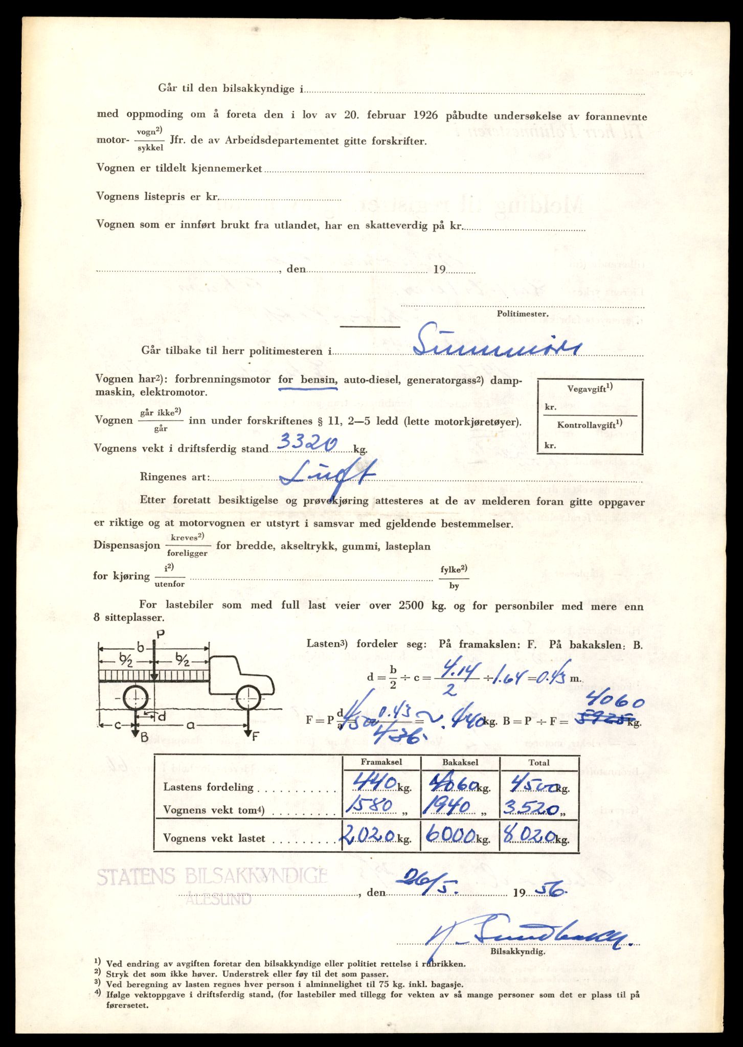 Møre og Romsdal vegkontor - Ålesund trafikkstasjon, AV/SAT-A-4099/F/Fe/L0033: Registreringskort for kjøretøy T 12151 - T 12474, 1927-1998, s. 170