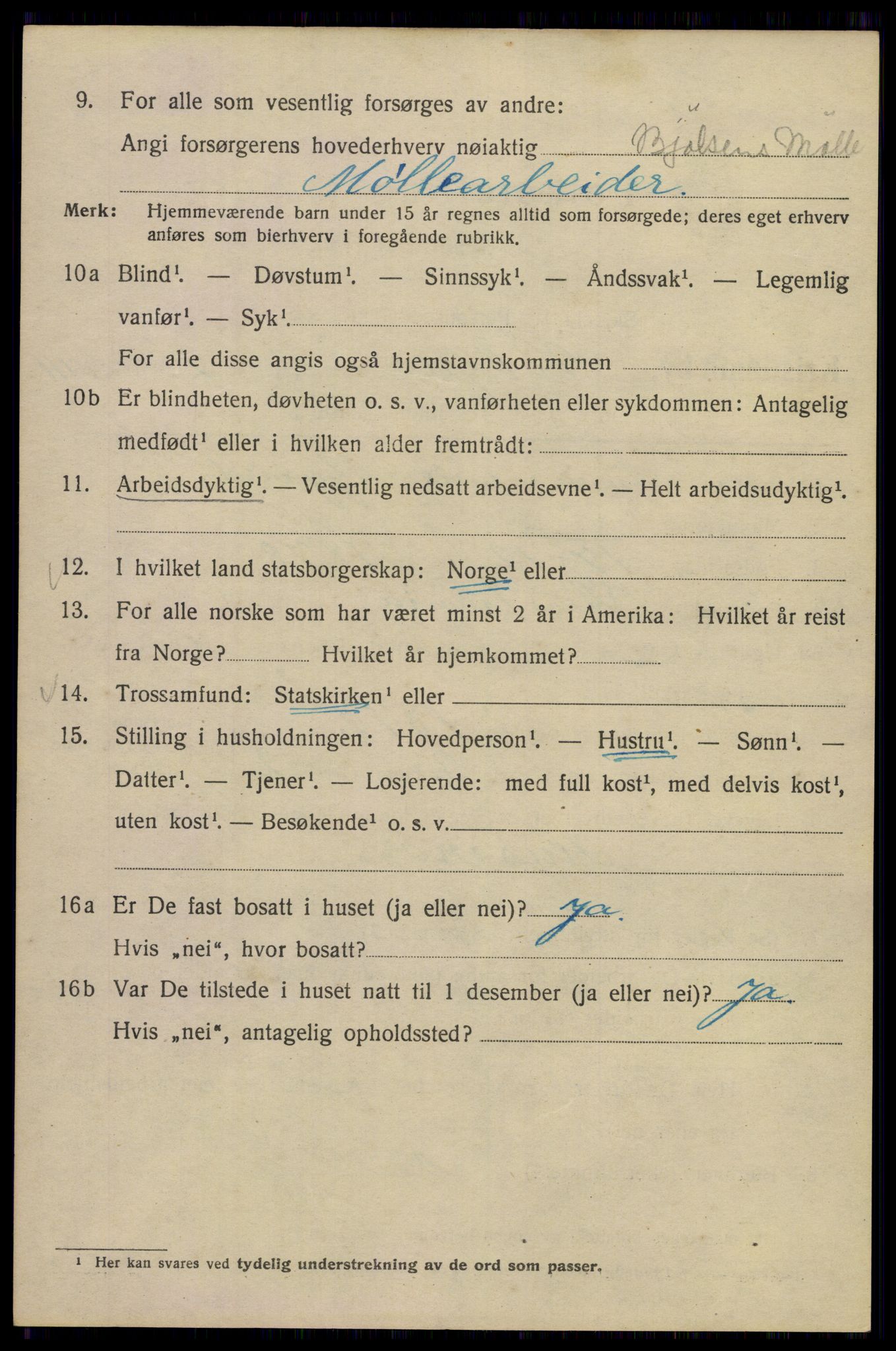 SAO, Folketelling 1920 for 0301 Kristiania kjøpstad, 1920, s. 627724