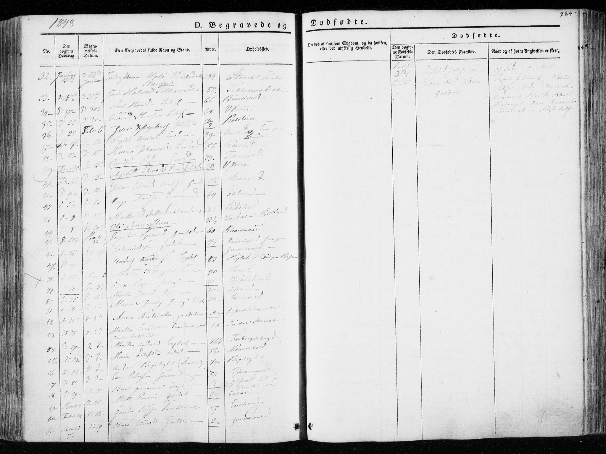 Ministerialprotokoller, klokkerbøker og fødselsregistre - Nord-Trøndelag, SAT/A-1458/723/L0239: Ministerialbok nr. 723A08, 1841-1851, s. 284