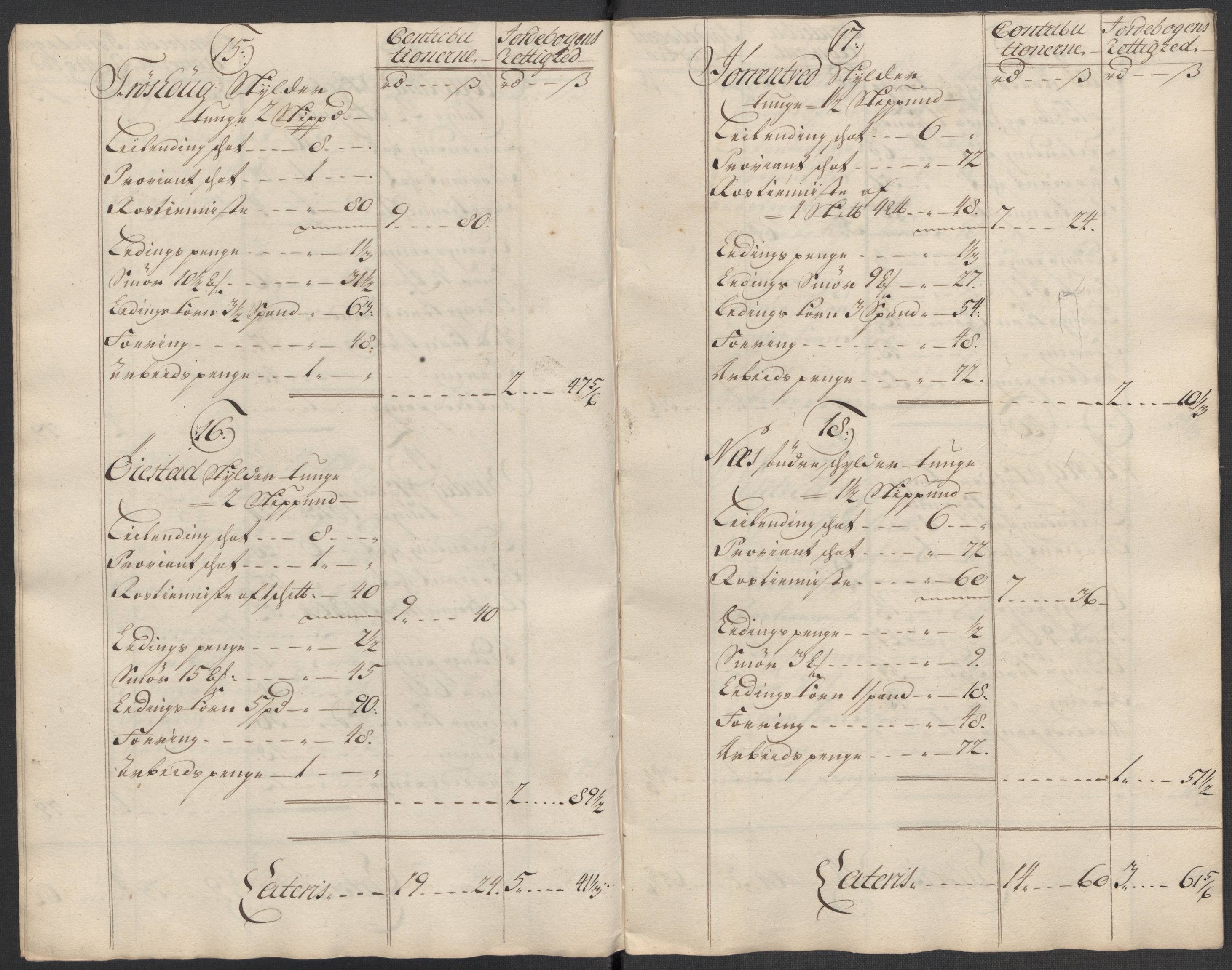 Rentekammeret inntil 1814, Reviderte regnskaper, Fogderegnskap, AV/RA-EA-4092/R07/L0315: Fogderegnskap Rakkestad, Heggen og Frøland, 1718, s. 282