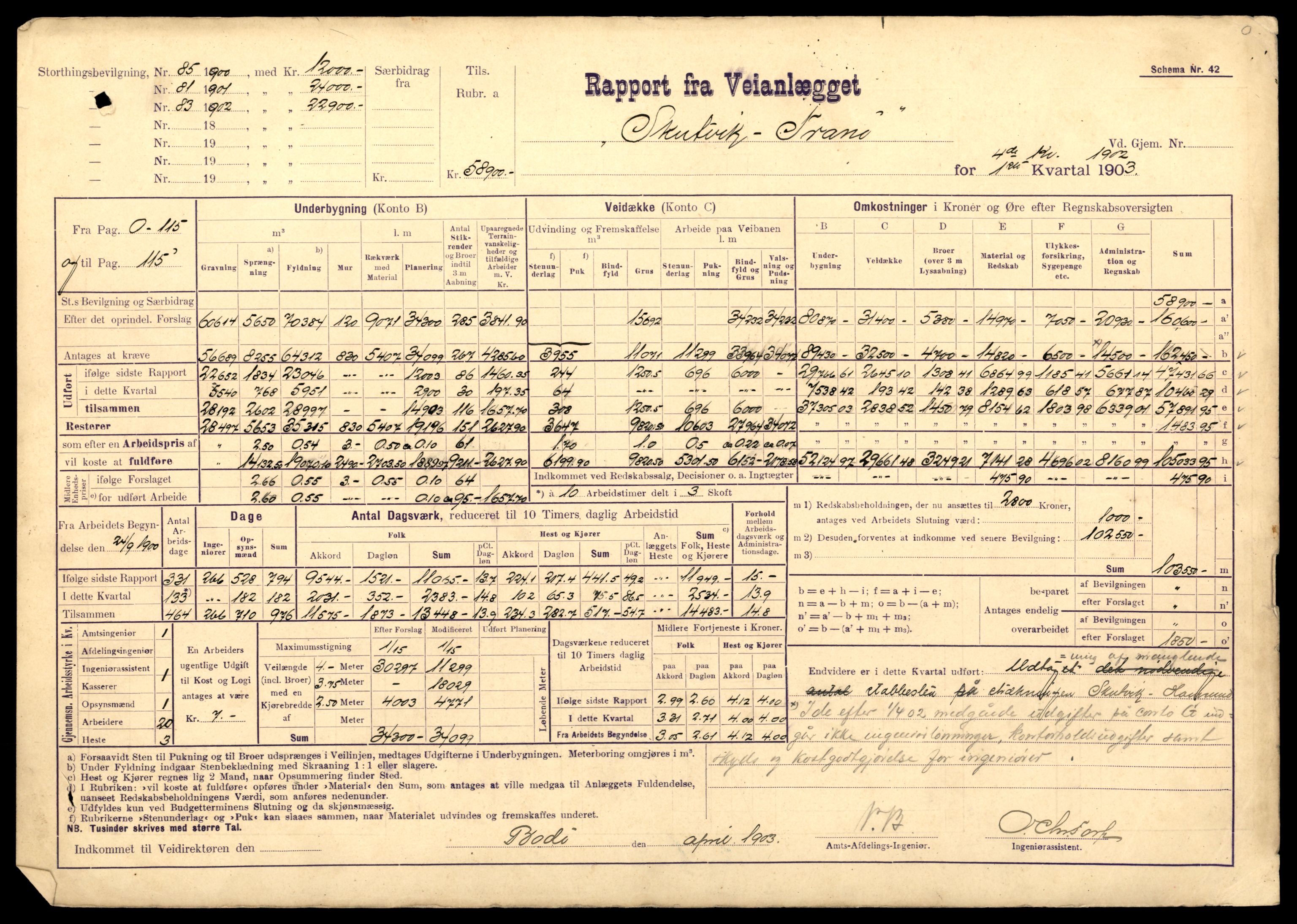 Nordland vegkontor, AV/SAT-A-4181/F/Fa/L0030: Hamarøy/Tysfjord, 1885-1948, s. 908