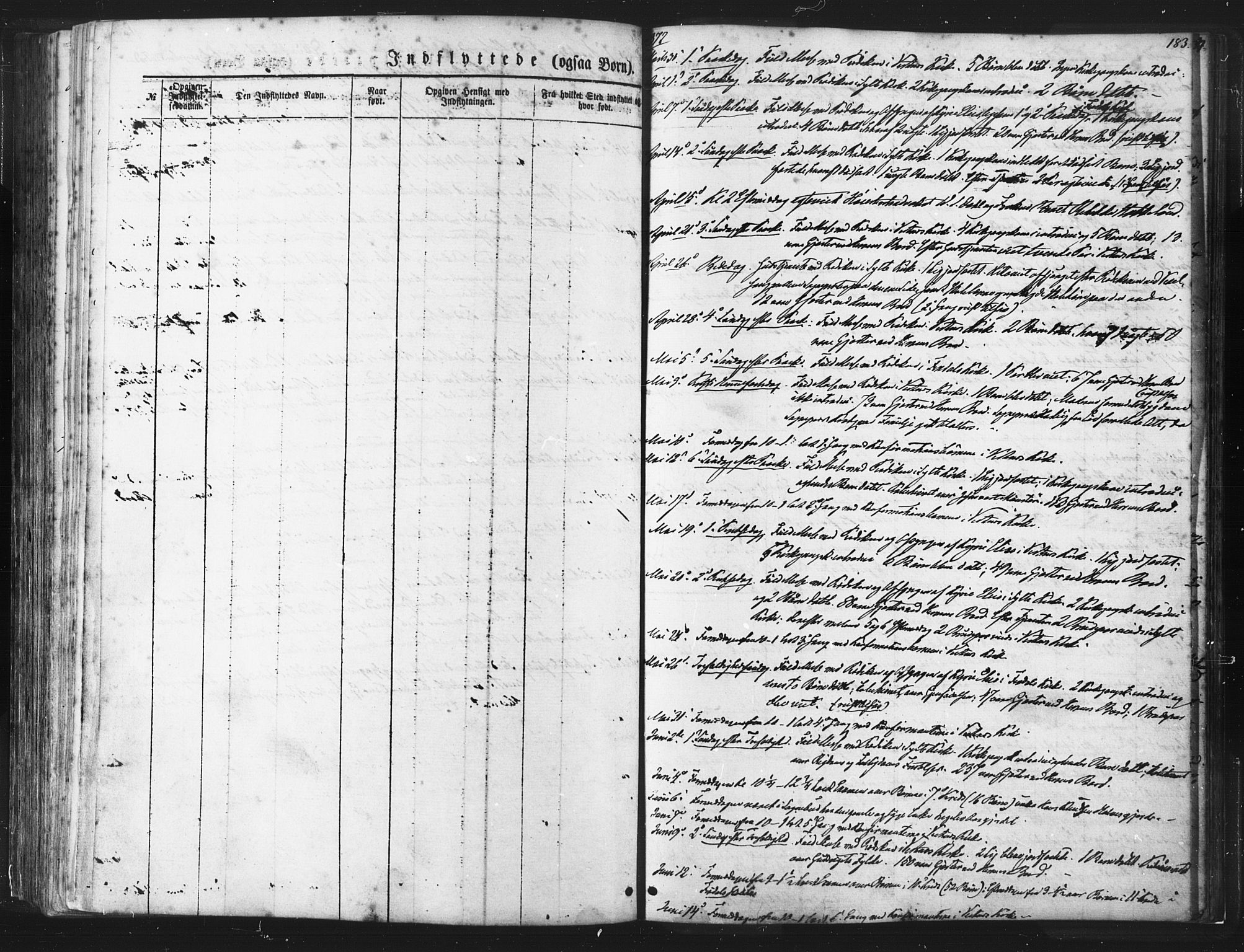 Ministerialprotokoller, klokkerbøker og fødselsregistre - Møre og Romsdal, SAT/A-1454/539/L0530: Ministerialbok nr. 539A03, 1872-1886, s. 183