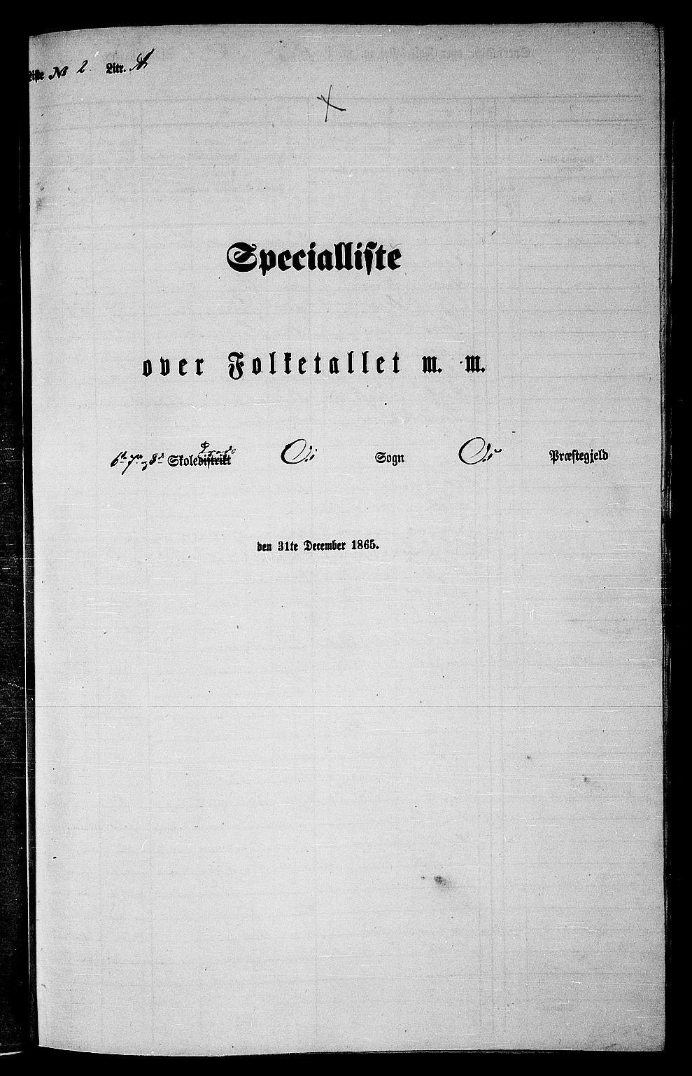 RA, Folketelling 1865 for 1243P Os prestegjeld, 1865, s. 29