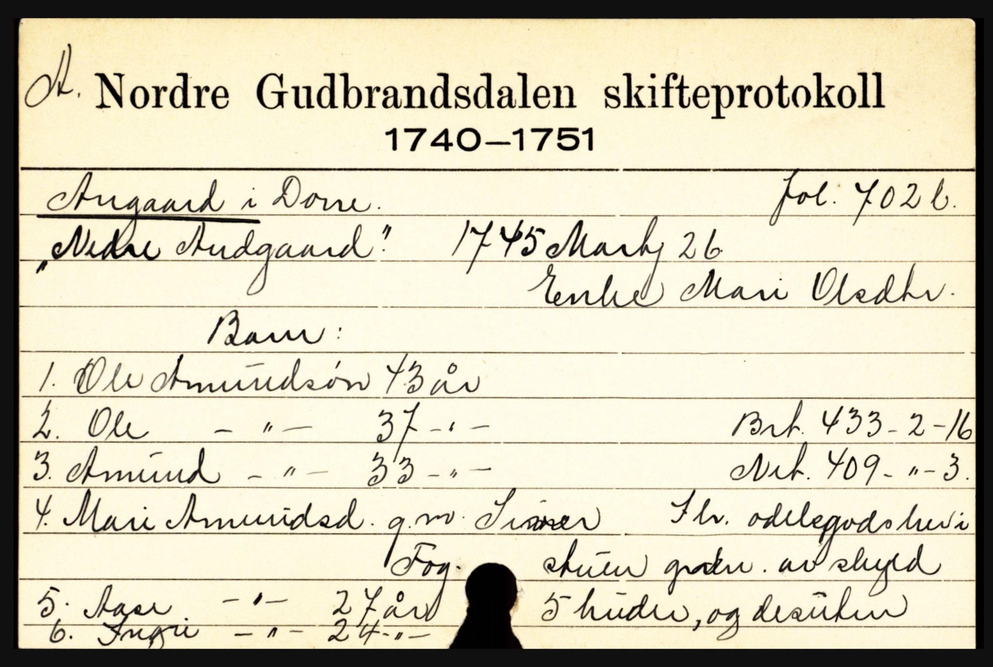 Nord-Gudbrandsdal tingrett, SAH/TING-002/J, 1658-1900, s. 123