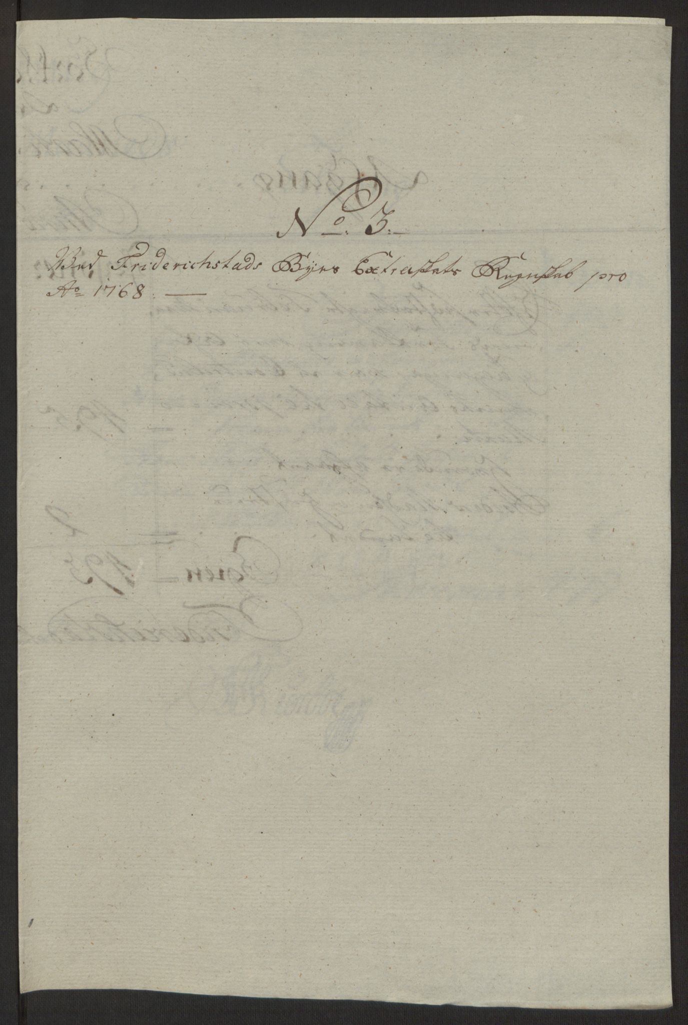 Rentekammeret inntil 1814, Reviderte regnskaper, Byregnskaper, AV/RA-EA-4066/R/Rb/L0029/0001: [B3] Kontribusjonsregnskap / Ekstraskatt, 1762-1772, s. 282