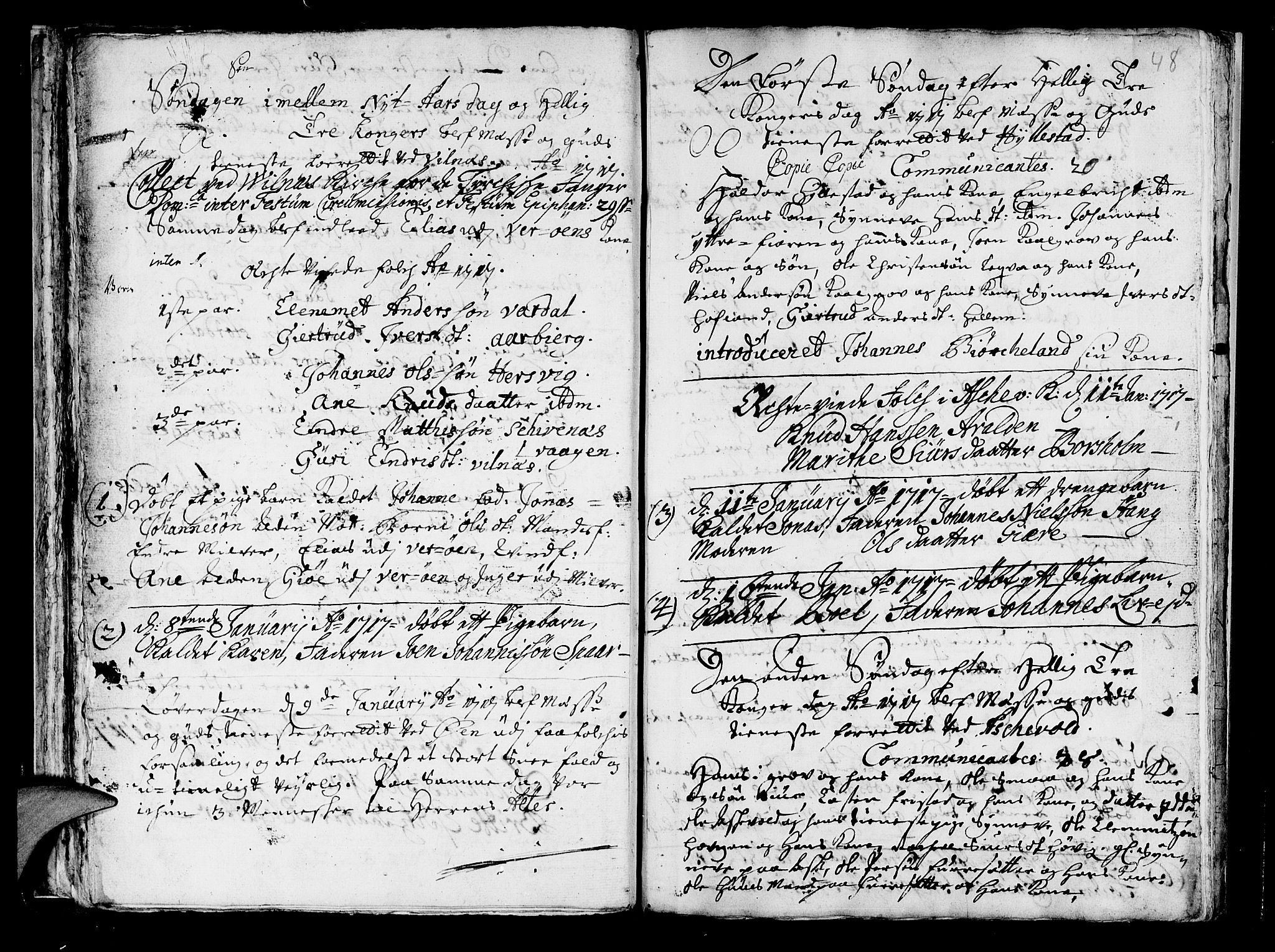 Askvoll sokneprestembete, AV/SAB-A-79501/H/Haa/Haaa/L0003: Ministerialbok nr. A 3, 1715-1718, s. 48