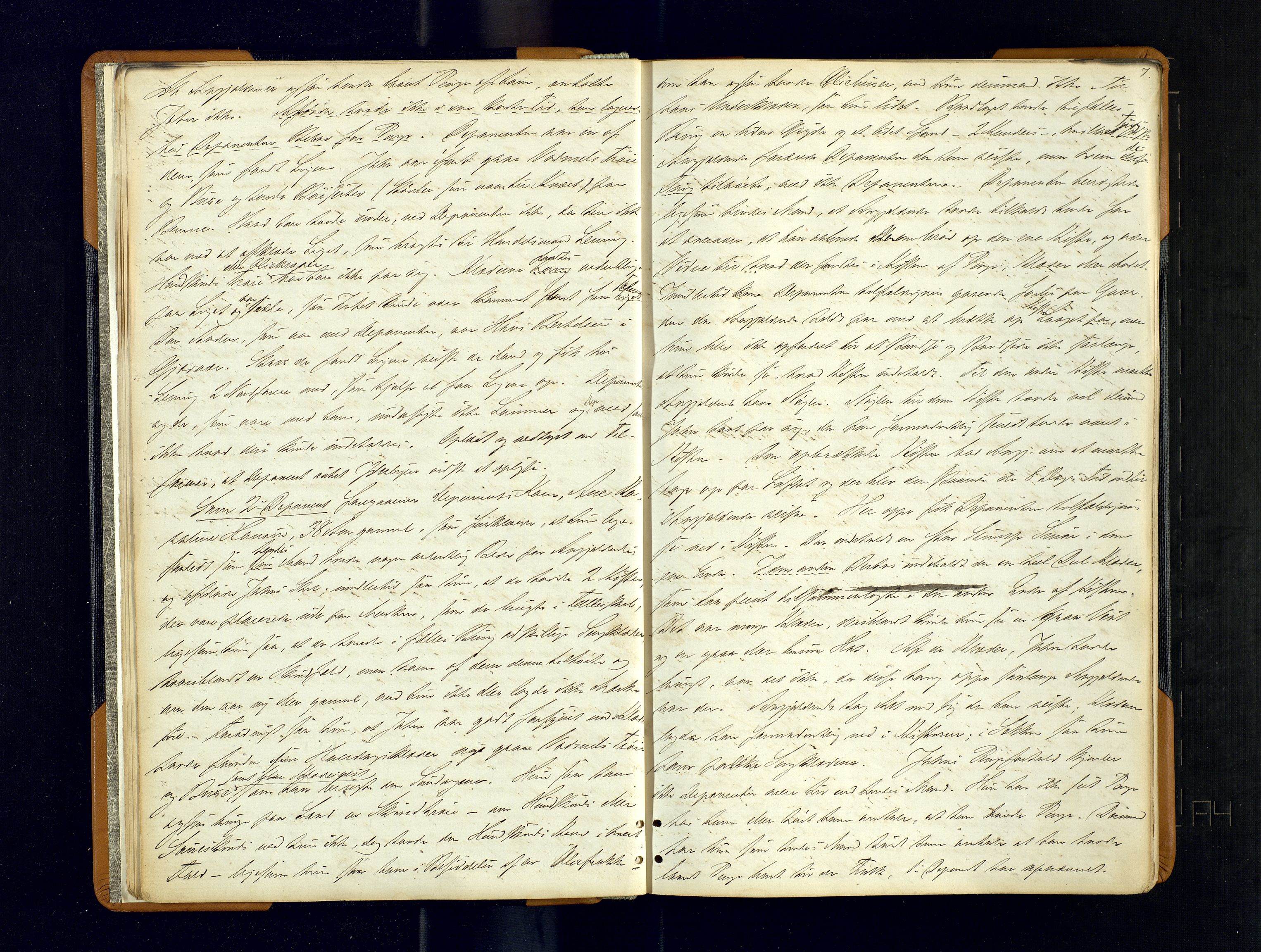Tana fogderi/sorenskriveri, AV/SATØ-S-0058/H/Ha/Hab/L0105: Ekstrarettsprotokoller., 1869-1873, s. 7