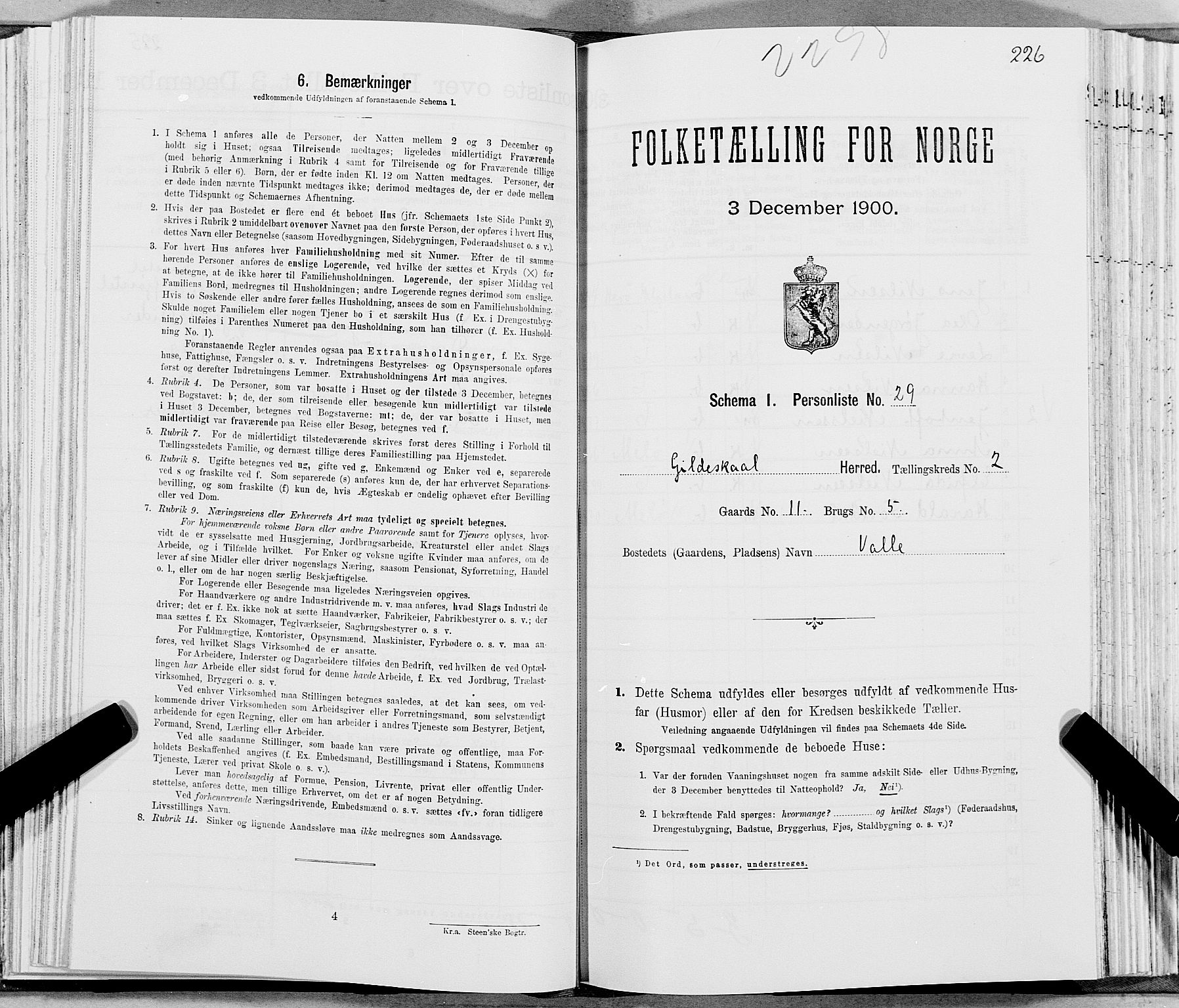SAT, Folketelling 1900 for 1838 Gildeskål herred, 1900, s. 269