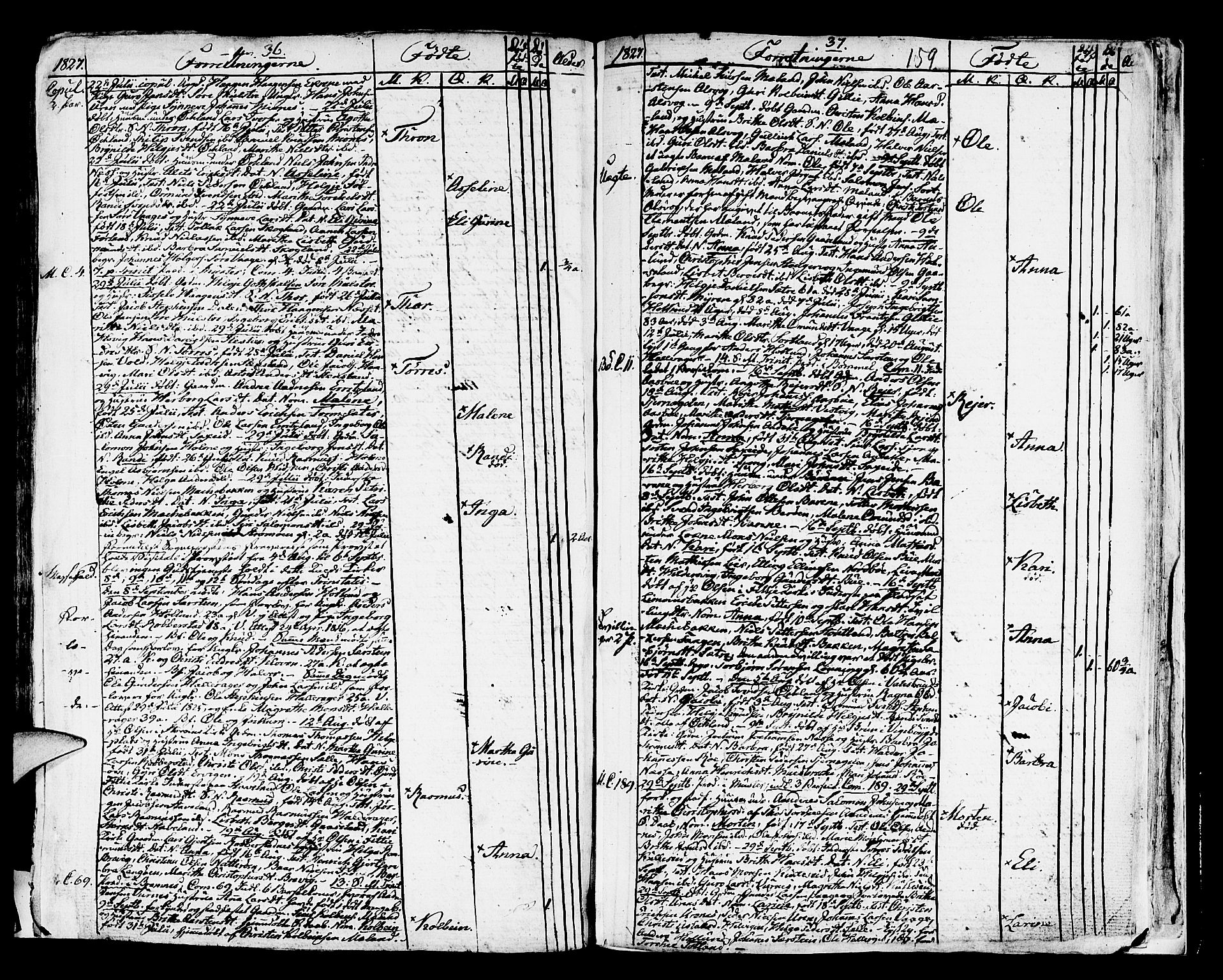 Finnås sokneprestembete, AV/SAB-A-99925/H/Ha/Haa/Haaa/L0004: Ministerialbok nr. A 4, 1804-1830, s. 159