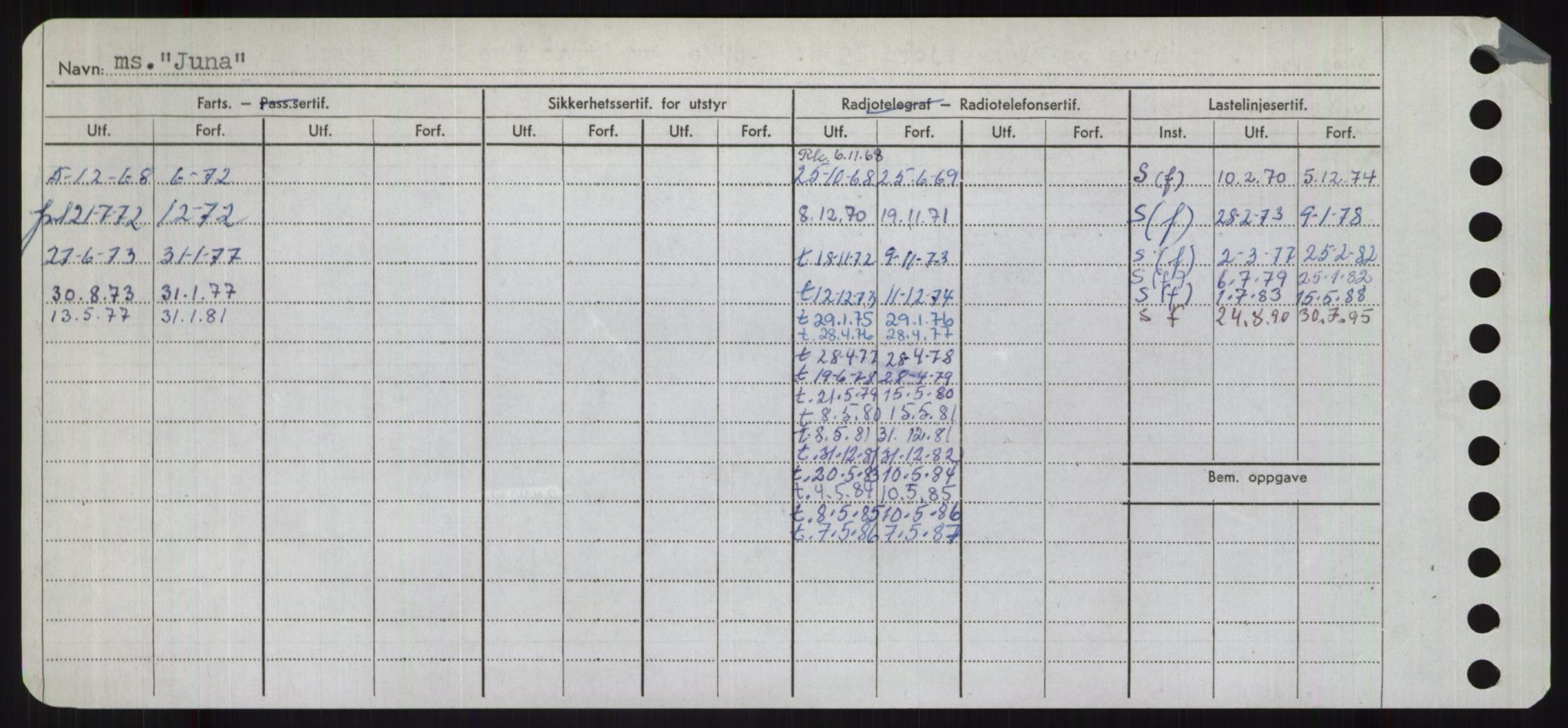 Sjøfartsdirektoratet med forløpere, Skipsmålingen, RA/S-1627/H/Ha/L0003/0001: Fartøy, Hilm-Mar / Fartøy, Hilm-Kol, s. 576