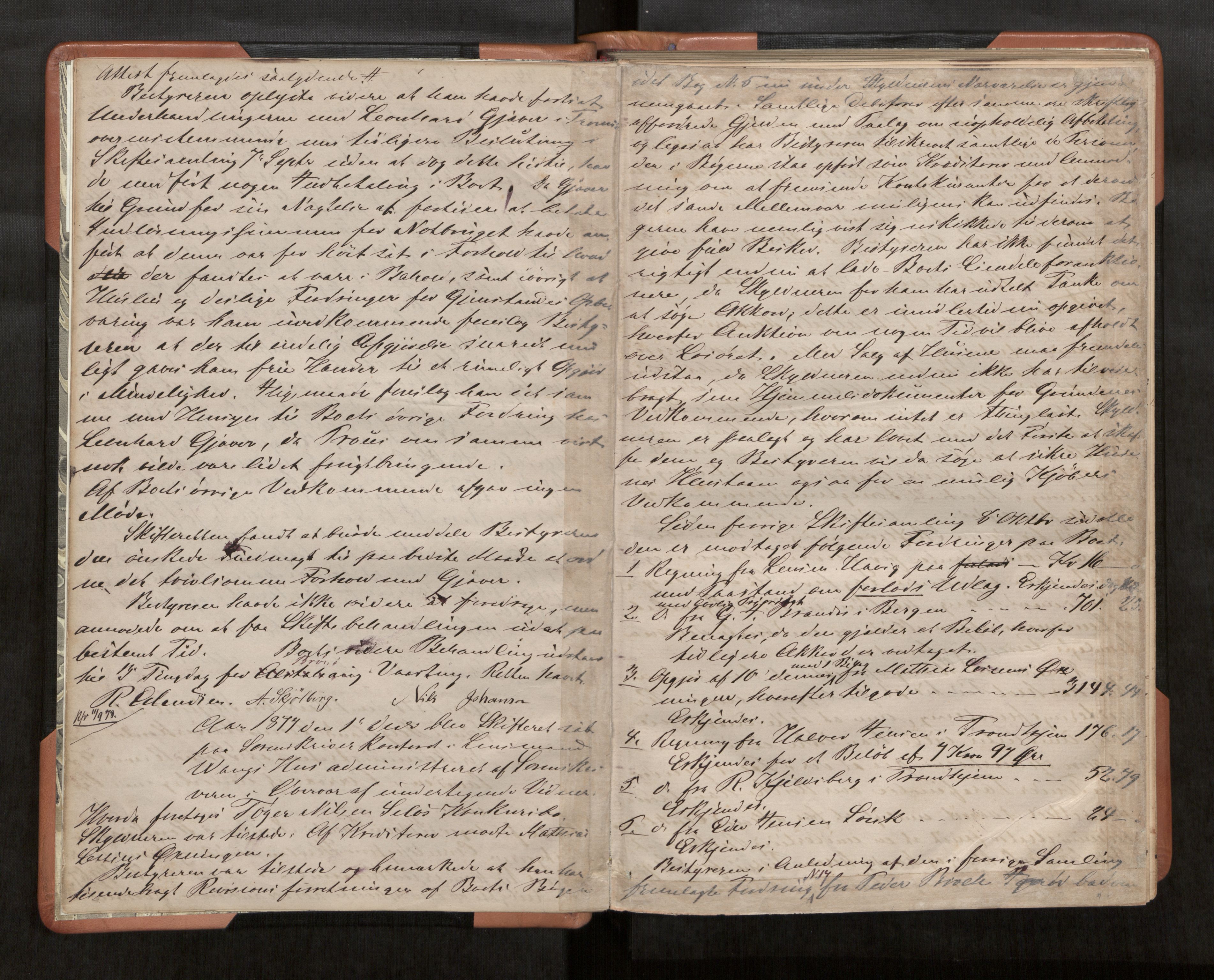 Søndre Helgeland sorenskriveri, AV/SAT-A-4575/1/3/3B/L0002: Skiftebehandlingsprotokoll, 1877-1885, s. 10