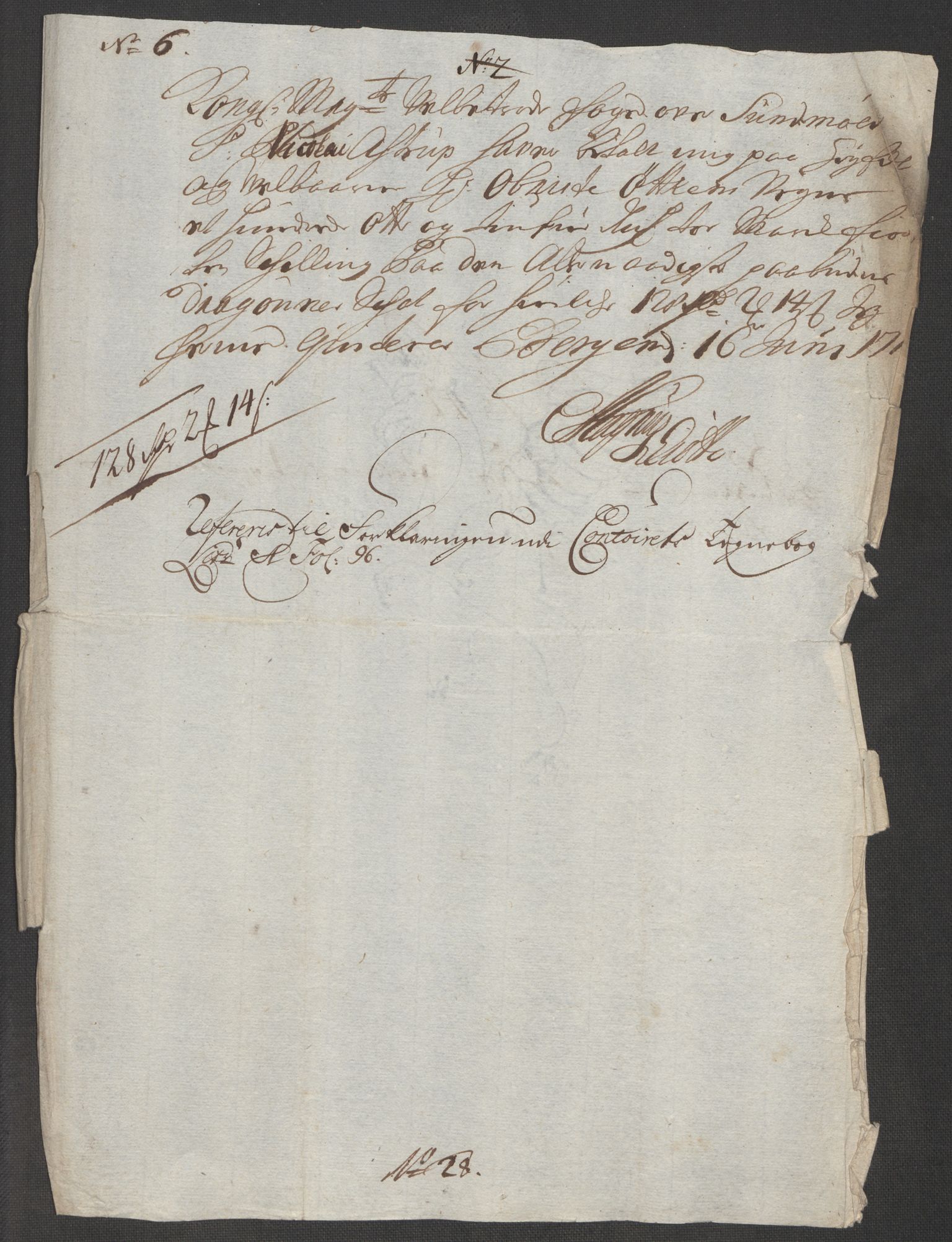 Rentekammeret inntil 1814, Reviderte regnskaper, Fogderegnskap, AV/RA-EA-4092/R54/L3569: Fogderegnskap Sunnmøre, 1717, s. 326