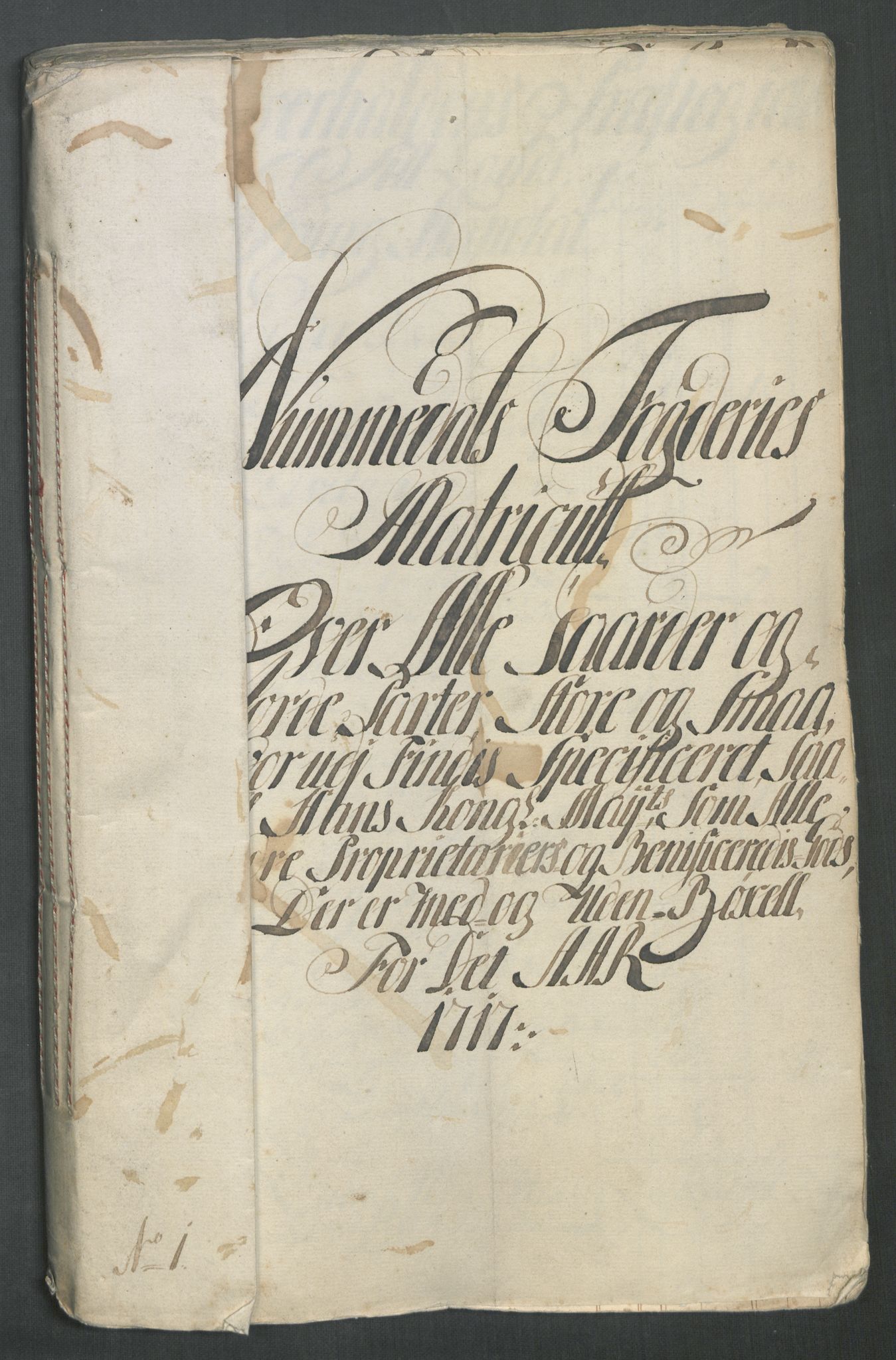 Rentekammeret inntil 1814, Reviderte regnskaper, Fogderegnskap, RA/EA-4092/R64/L4438: Fogderegnskap Namdal, 1717, s. 13