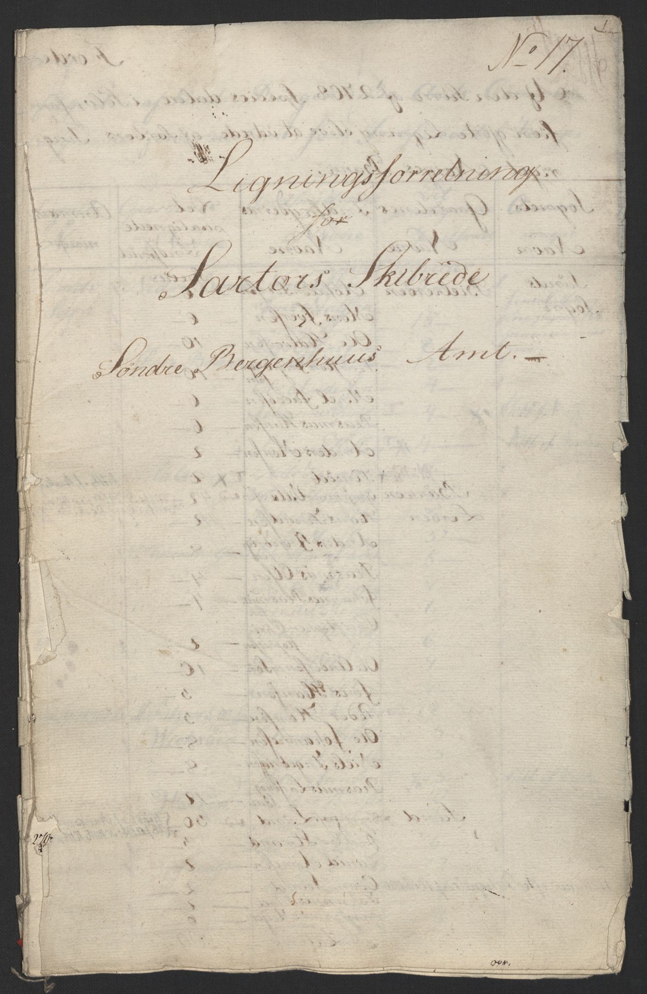 Sølvskatten 1816, NOBA/SOLVSKATTEN/A/L0039: Bind 40: Nordhordland og Voss fogderi, 1816-1824, s. 23