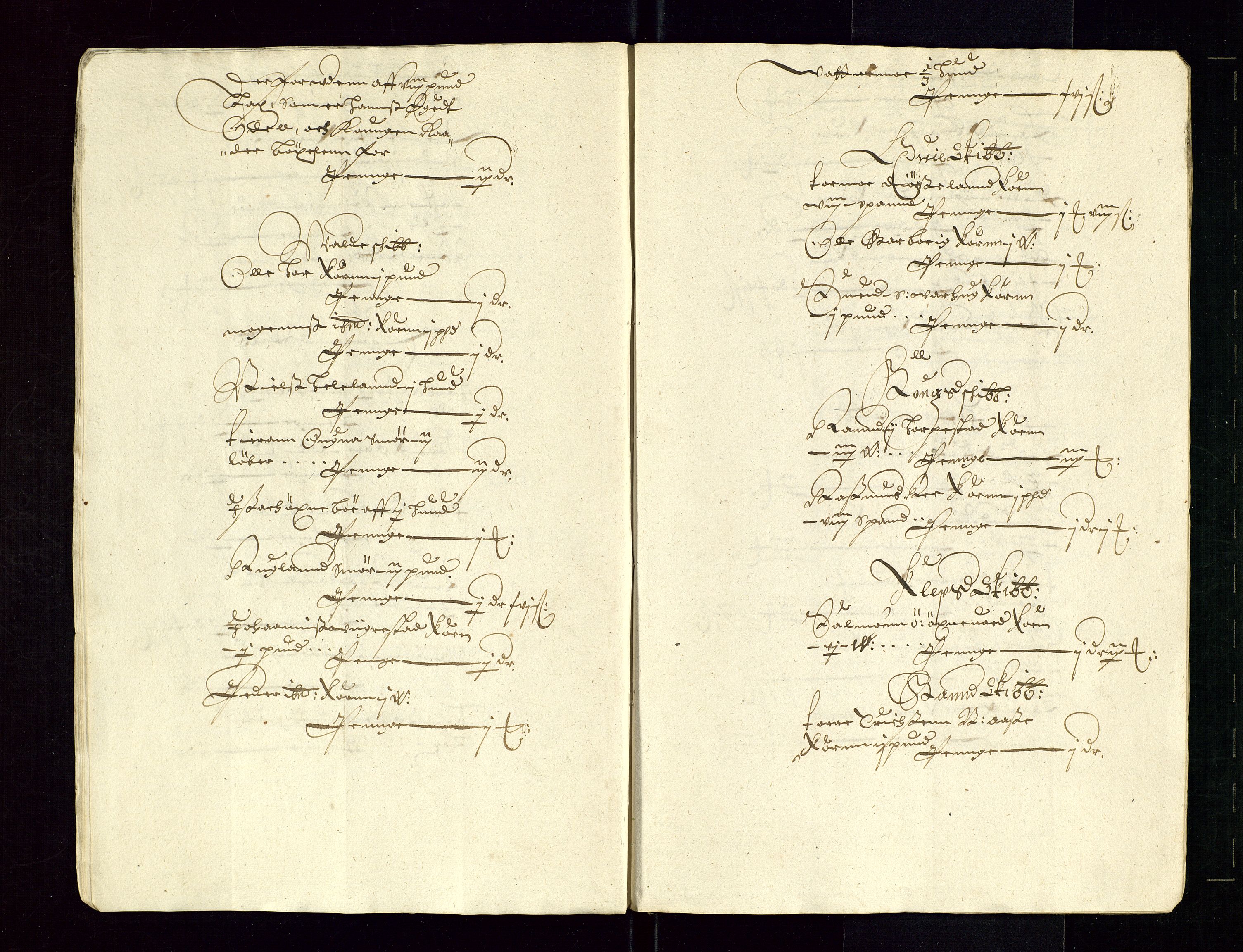 Stavanger len, AV/SAST-A-101870/Ob/L0027: Diverse, 1657-1660, s. 239