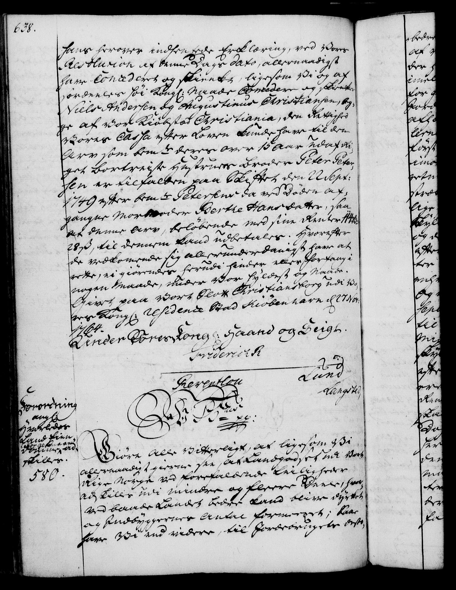 Rentekammeret, Kammerkanselliet, RA/EA-3111/G/Gg/Gga/L0007: Norsk ekspedisjonsprotokoll med register (merket RK 53.7), 1759-1768, s. 638