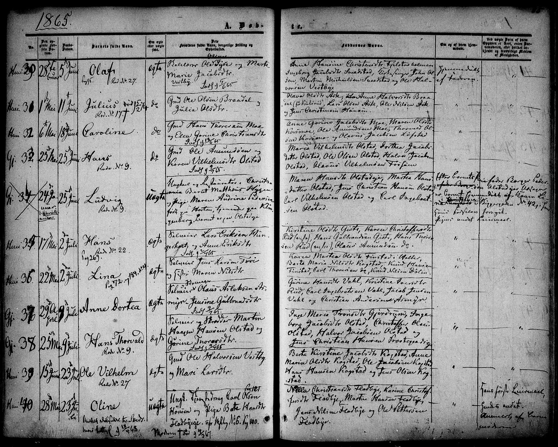 Gjerdrum prestekontor Kirkebøker, AV/SAO-A-10412b/F/Fa/L0007: Ministerialbok nr. I 7, 1857-1866, s. 85