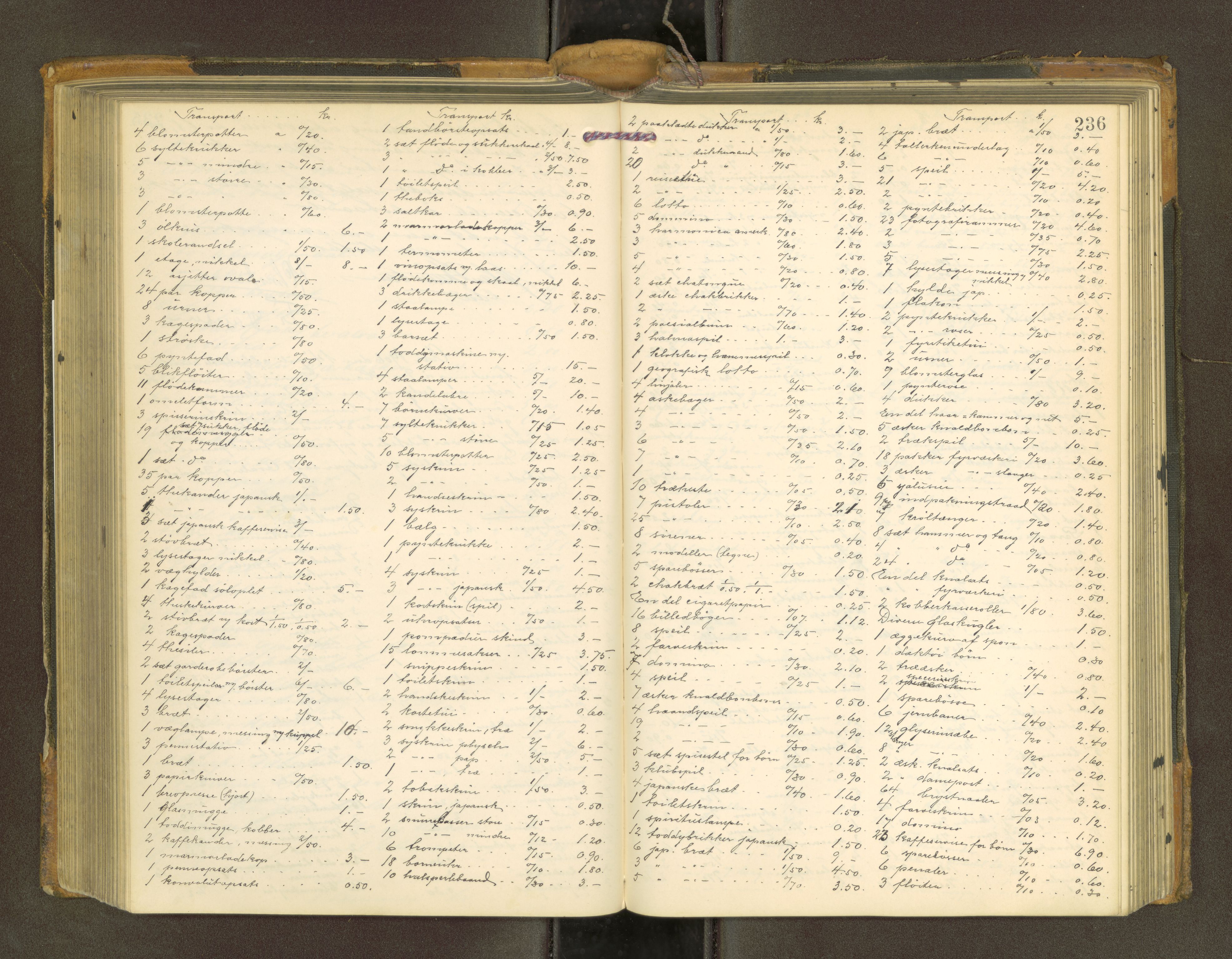 Steigen og Ofoten sorenskriveri, AV/SAT-A-0030/1/1/1E/L0003: Forhandlinger, 1899-1910, s. 235b-236a