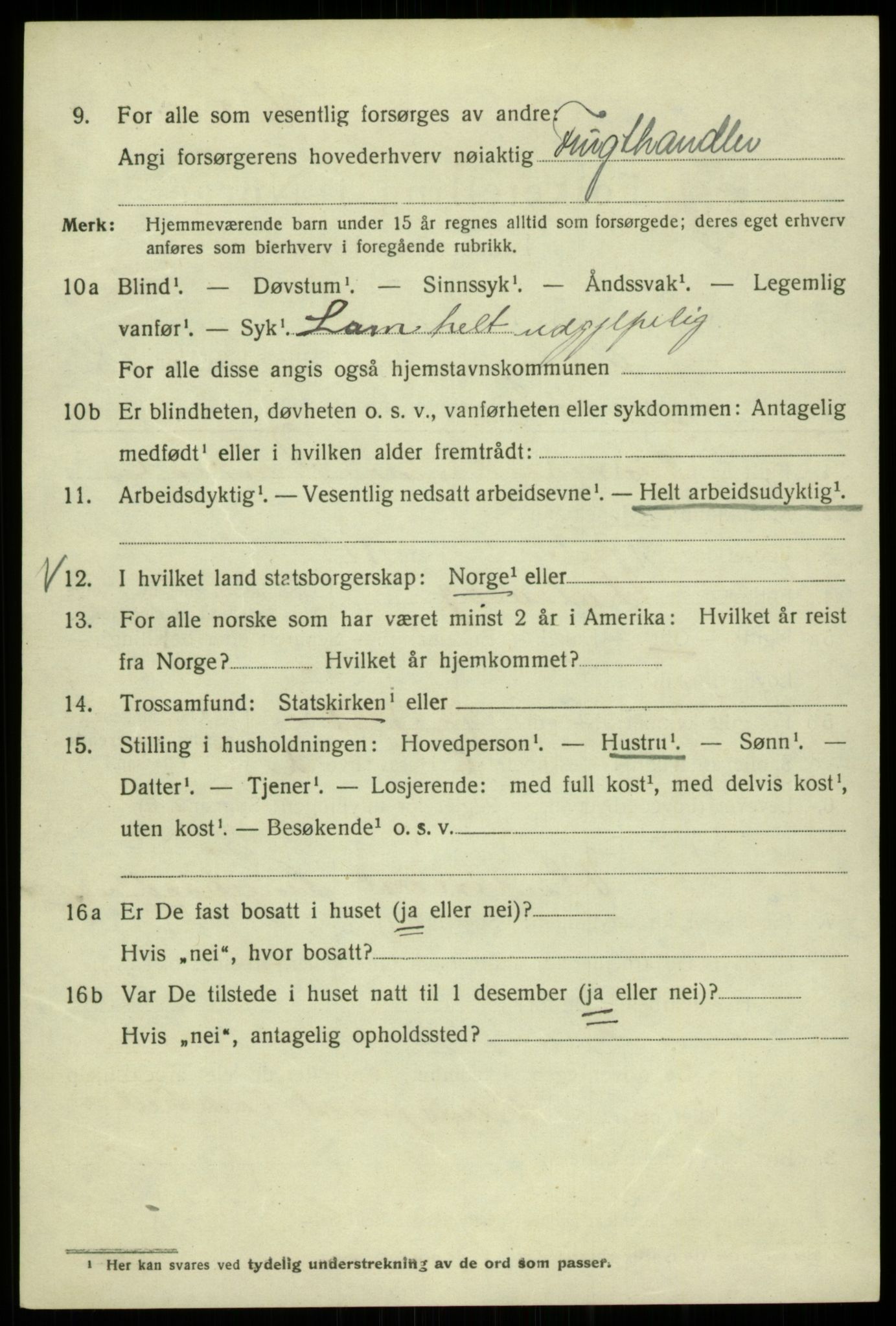 SAB, Folketelling 1920 for 1301 Bergen kjøpstad, 1920, s. 80657