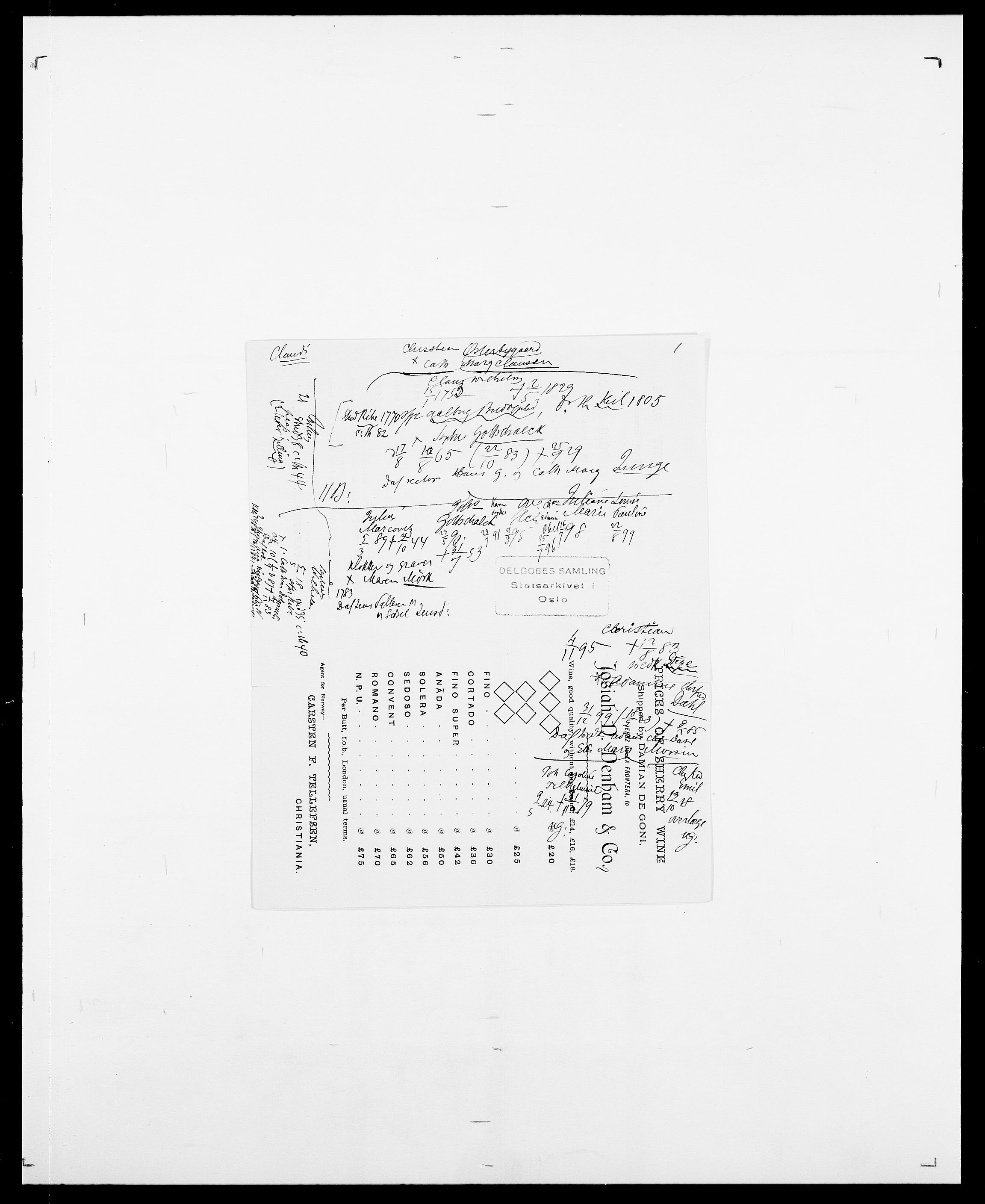 Delgobe, Charles Antoine - samling, AV/SAO-PAO-0038/D/Da/L0008: Capjon - Dagenbolt, s. 312