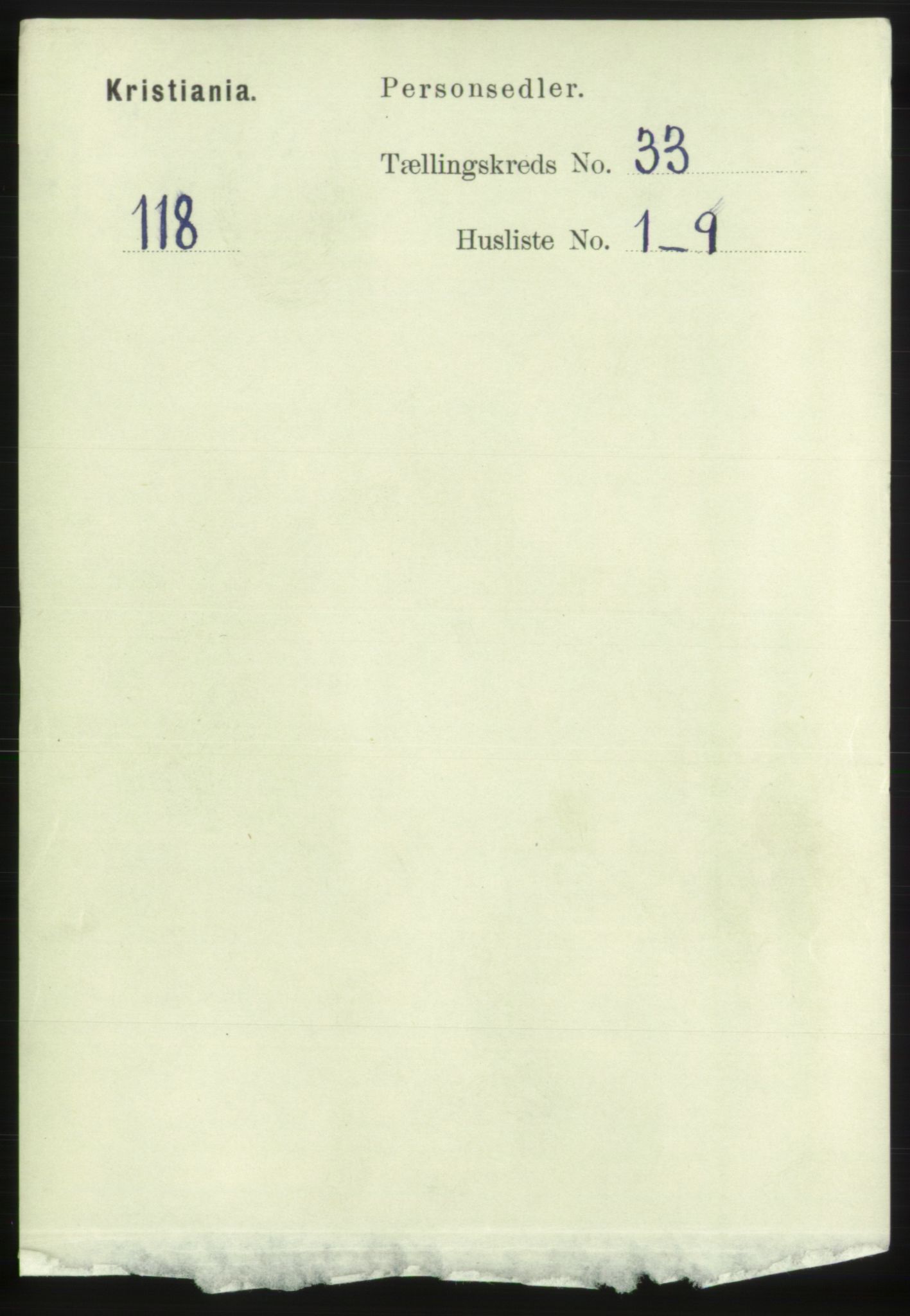 RA, Folketelling 1891 for 0301 Kristiania kjøpstad, 1891, s. 17699