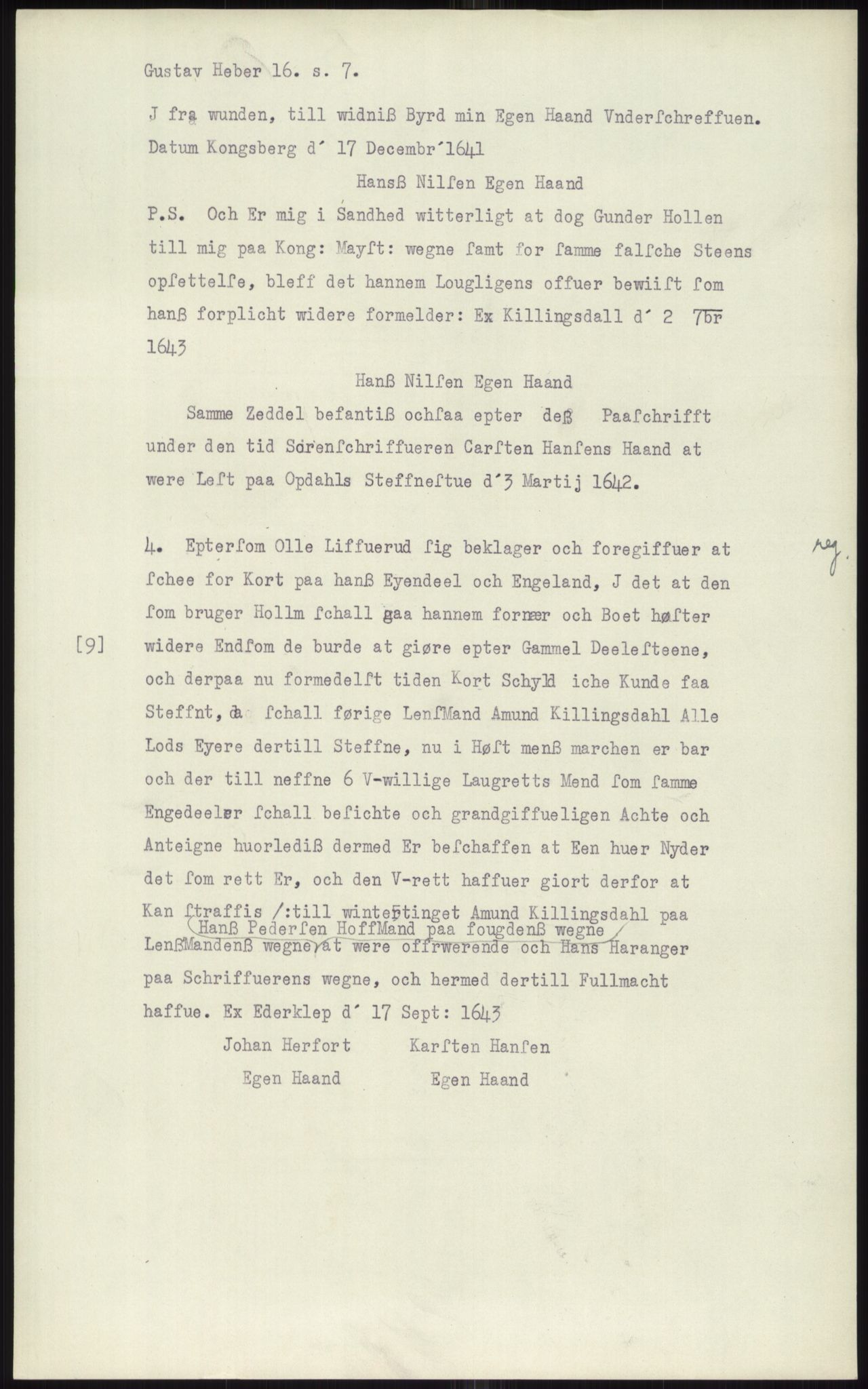 Samlinger til kildeutgivelse, Diplomavskriftsamlingen, AV/RA-EA-4053/H/Ha, s. 1945