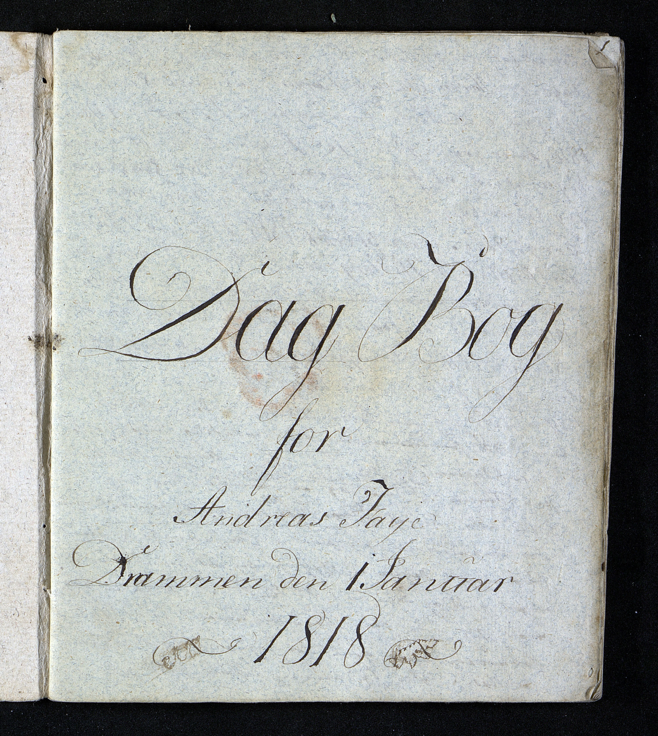 Faye, Andreas, AAKS/PA-1936b/1/F/L0002/0010: Memoarer og dagbøker / III 2: Dagbok, 1818-1821