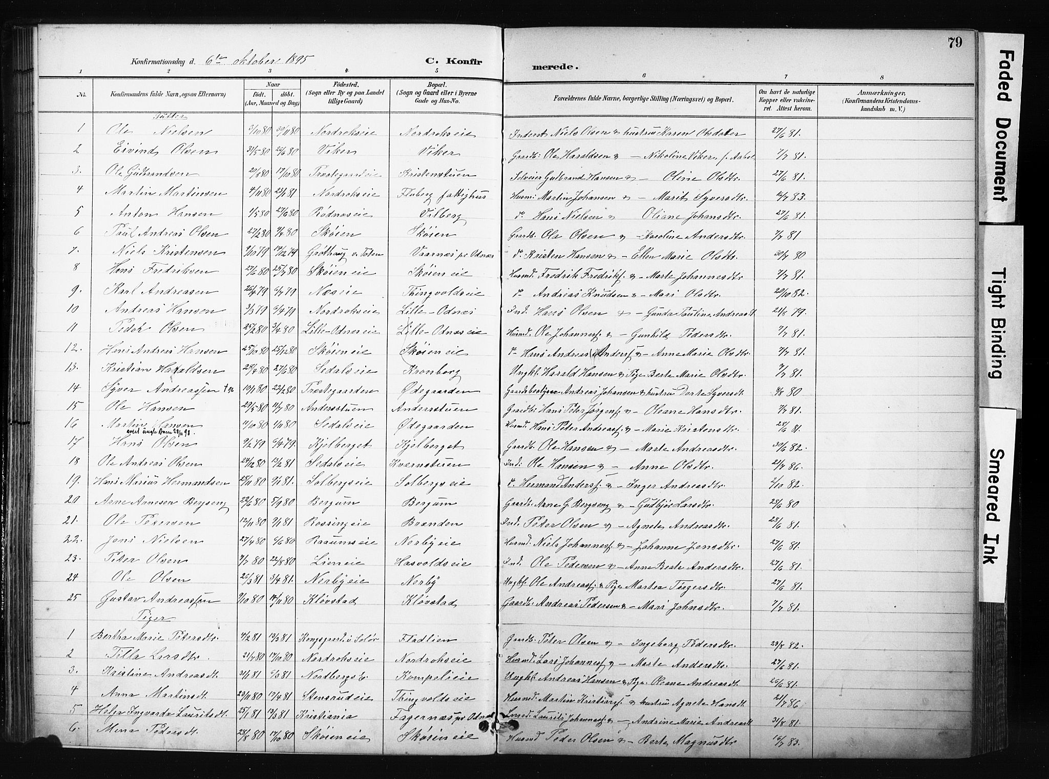 Søndre Land prestekontor, AV/SAH-PREST-122/K/L0004: Ministerialbok nr. 4, 1895-1904, s. 79