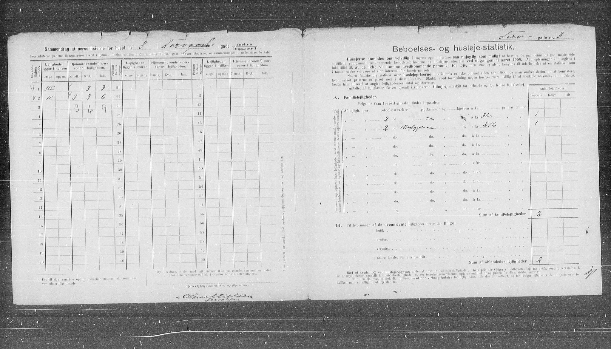 OBA, Kommunal folketelling 31.12.1905 for Kristiania kjøpstad, 1905, s. 60231