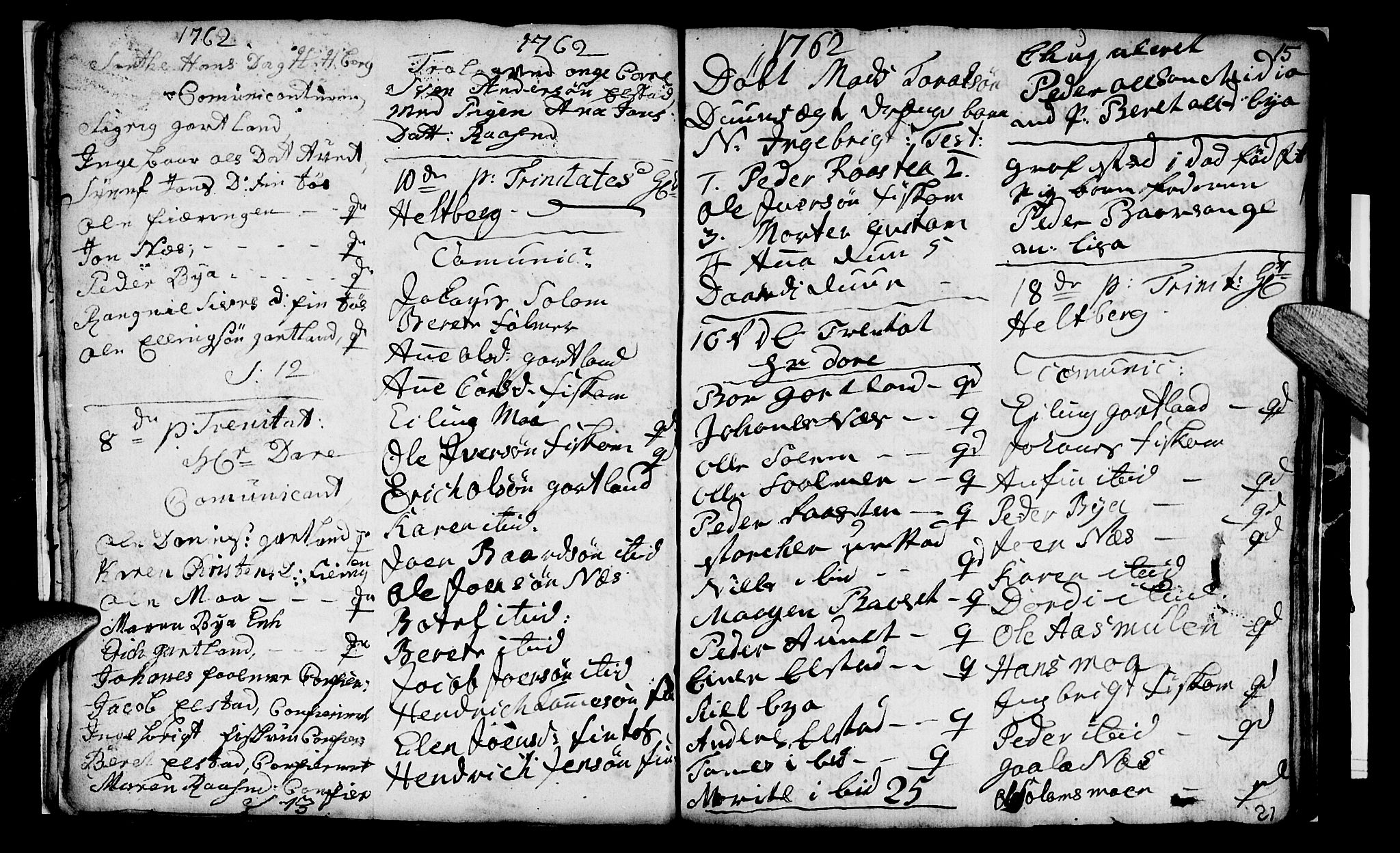 Ministerialprotokoller, klokkerbøker og fødselsregistre - Nord-Trøndelag, AV/SAT-A-1458/759/L0526: Ministerialbok nr. 759A02, 1758-1765, s. 15