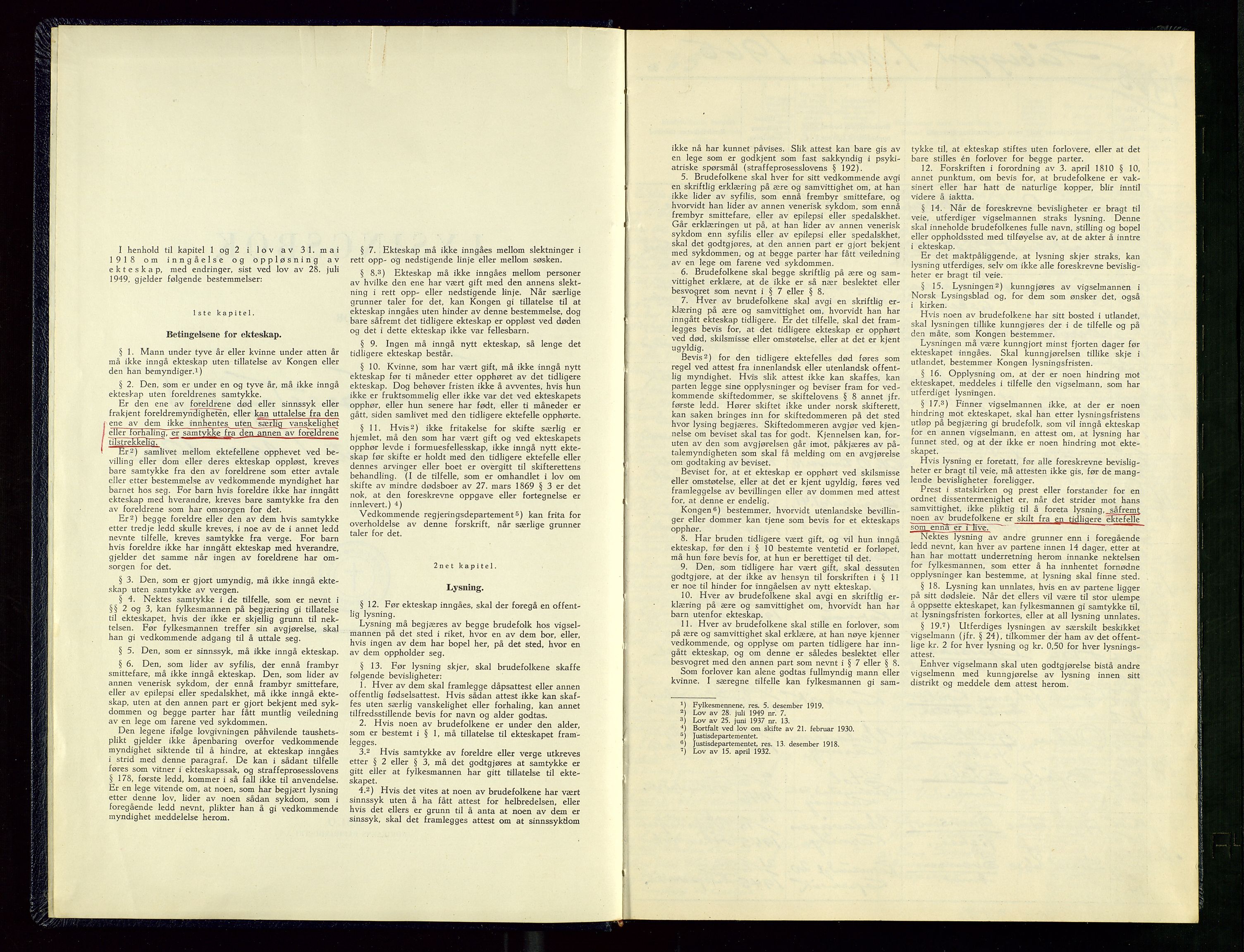 Kopervik sokneprestkontor, AV/SAST-A-101850/I/Ie/L0004: Lysningsprotokoll nr. 4, 1965-1969