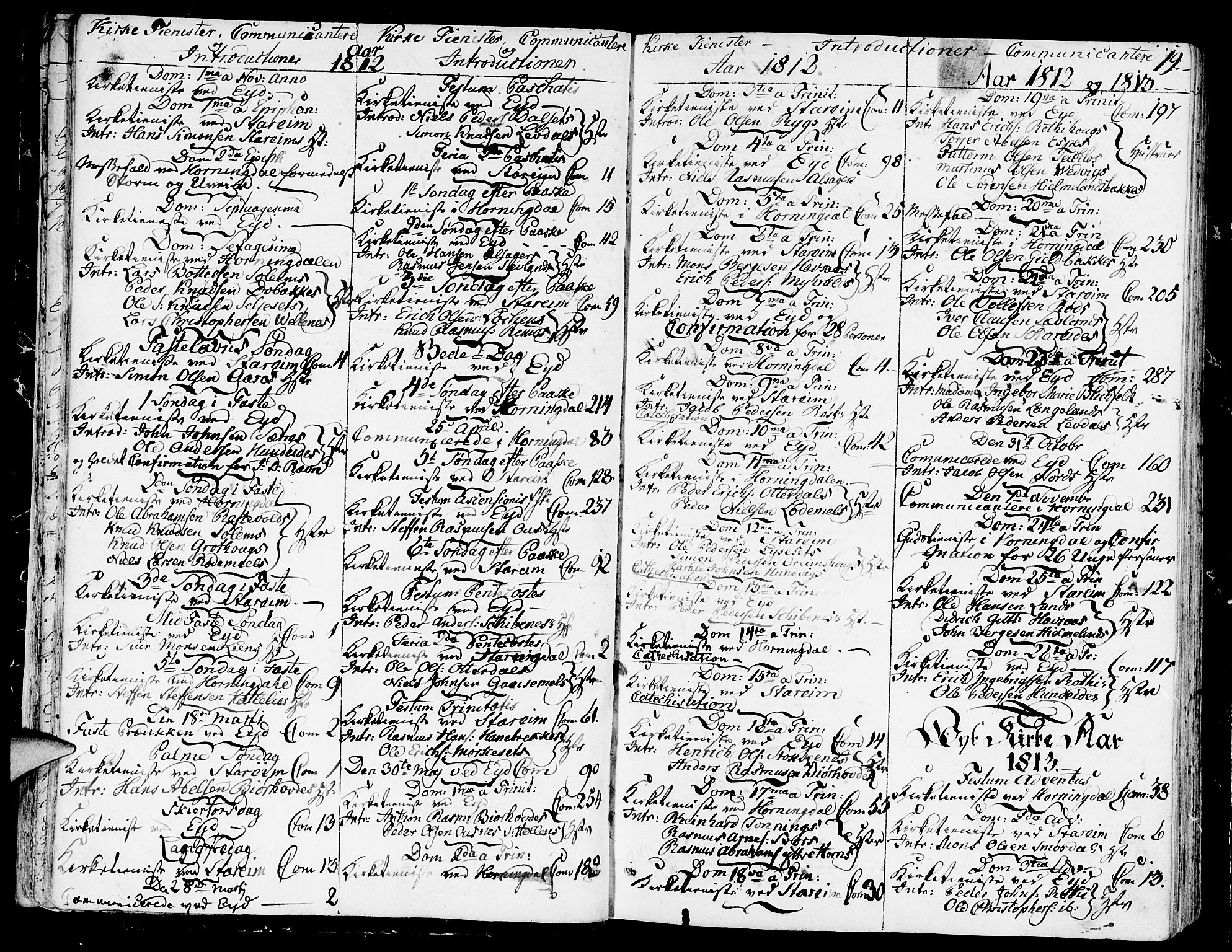 Eid sokneprestembete, AV/SAB-A-82301/H/Haa/Haaa/L0004: Ministerialbok nr. A 4, 1806-1815, s. 19
