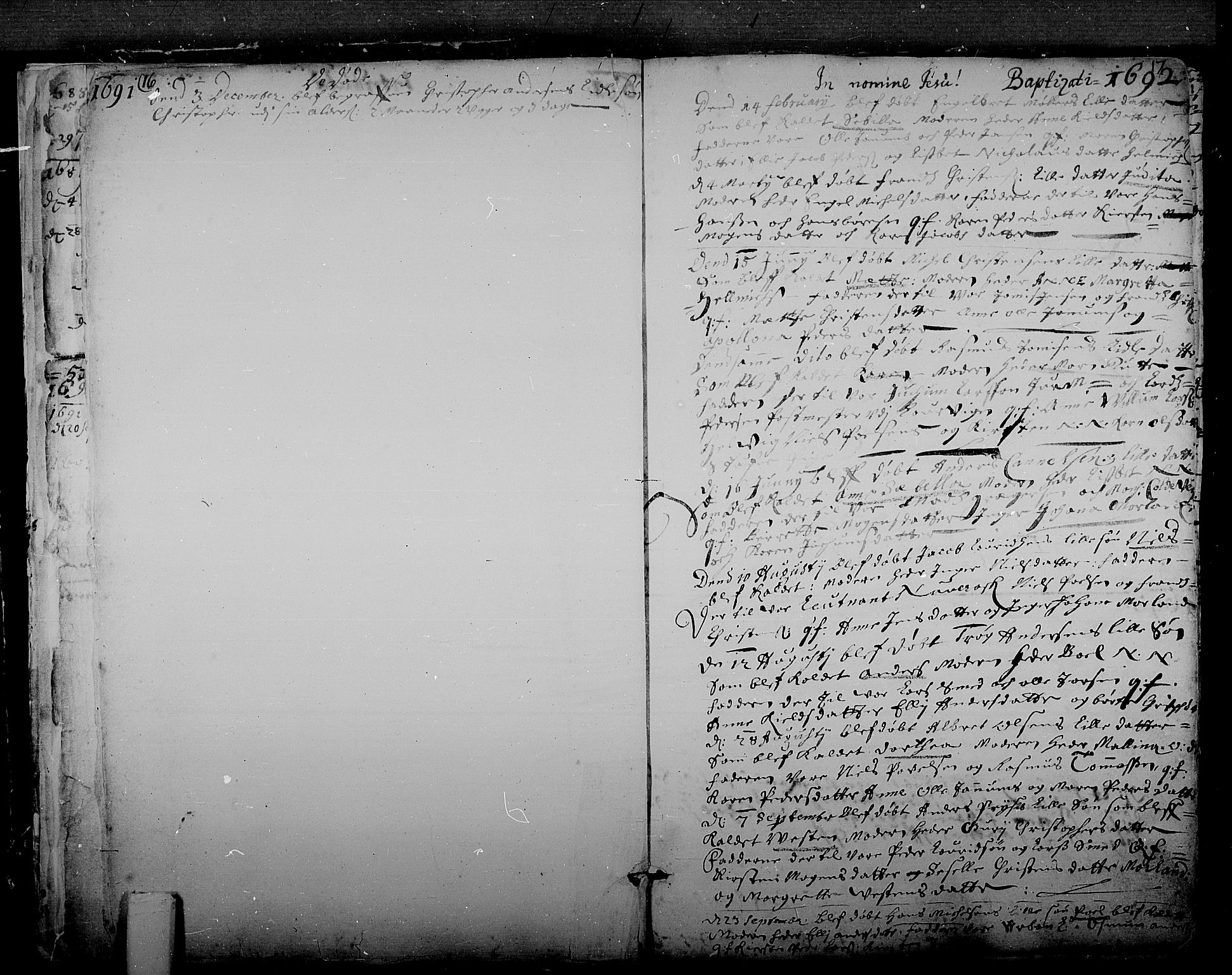 Tønsberg kirkebøker, AV/SAKO-A-330/F/Fa/L0001: Ministerialbok nr. I 1, 1688-1760, s. 16-17