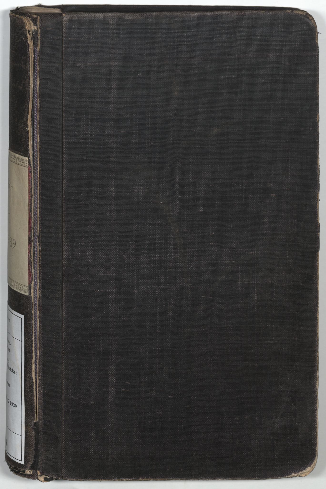 Universitetsbiblioteket i Oslo, RA/S-4102/C/L0004: Journal, 1923-1939