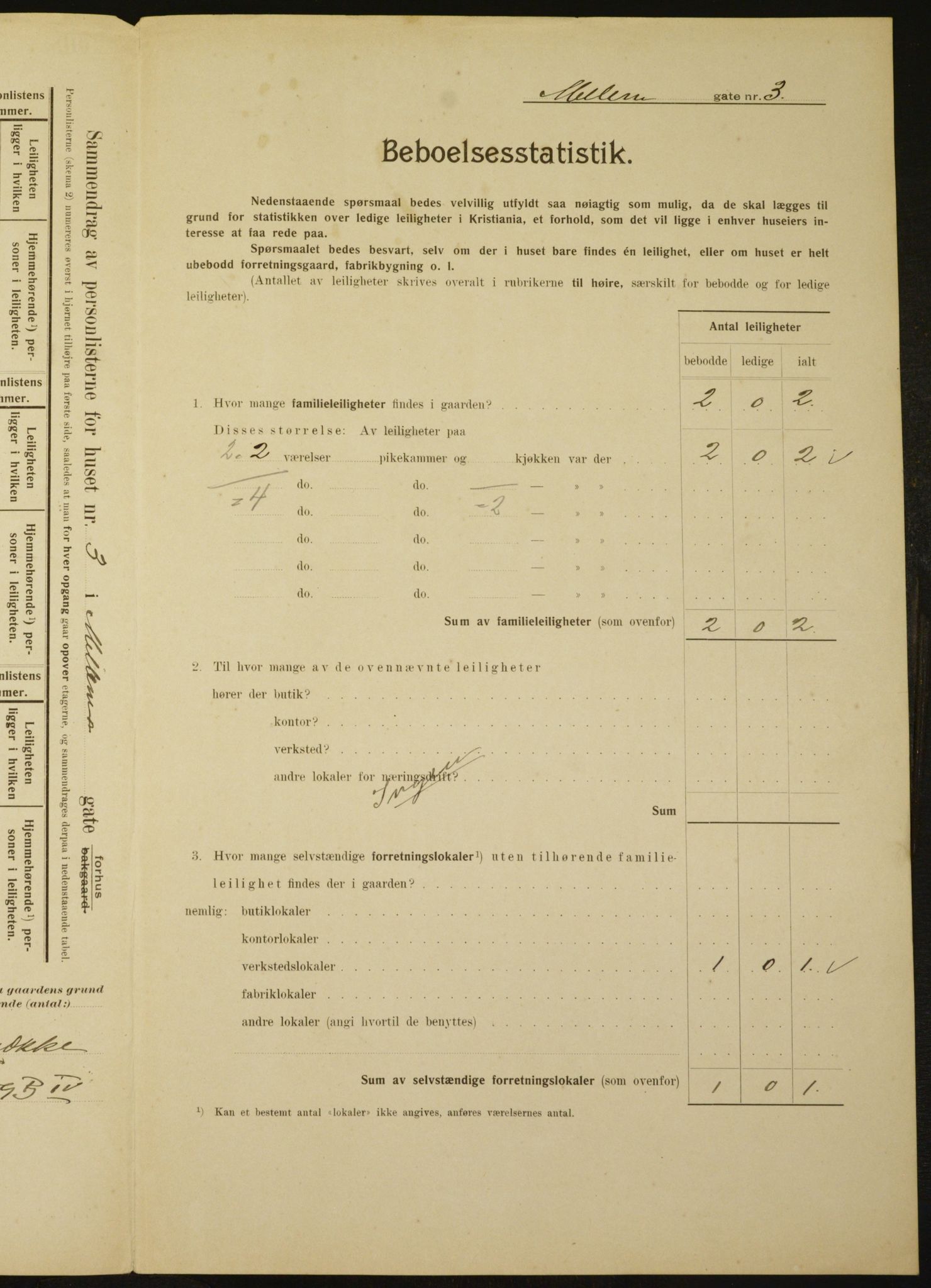 OBA, Kommunal folketelling 1.2.1910 for Kristiania, 1910, s. 62982