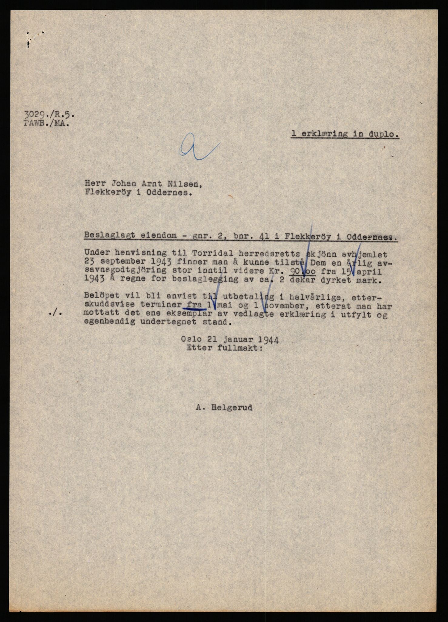 Forsvarsdepartementet, 10. kontor / Oppgjørskontoret, AV/RA-RAFA-1225/D/Da/L0062: Laksevika batteri, Kristiansand; Laksevåg ubåtbunker, Bergen, 1940-1962, s. 573