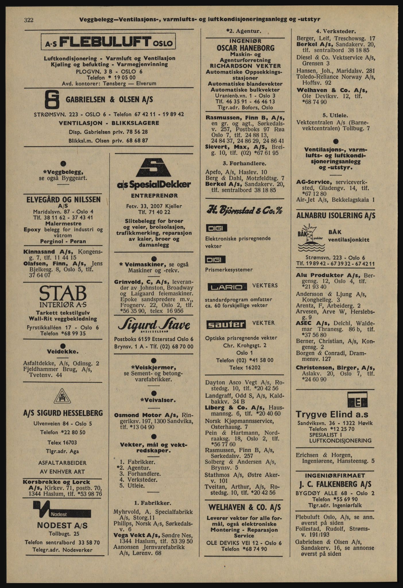 Kristiania/Oslo adressebok, PUBL/-, 1977-1978, s. 322