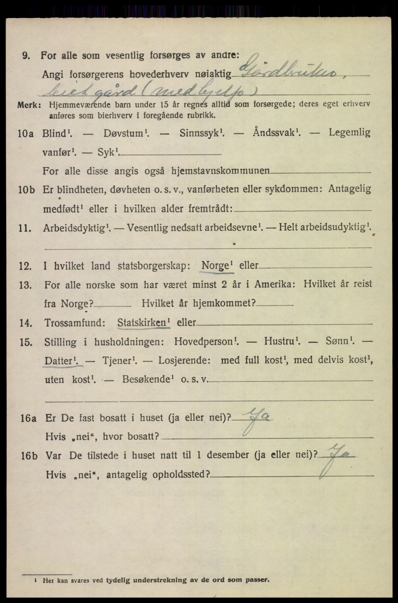 SAK, Folketelling 1920 for 1019 Halse og Harkmark herred, 1920, s. 7300