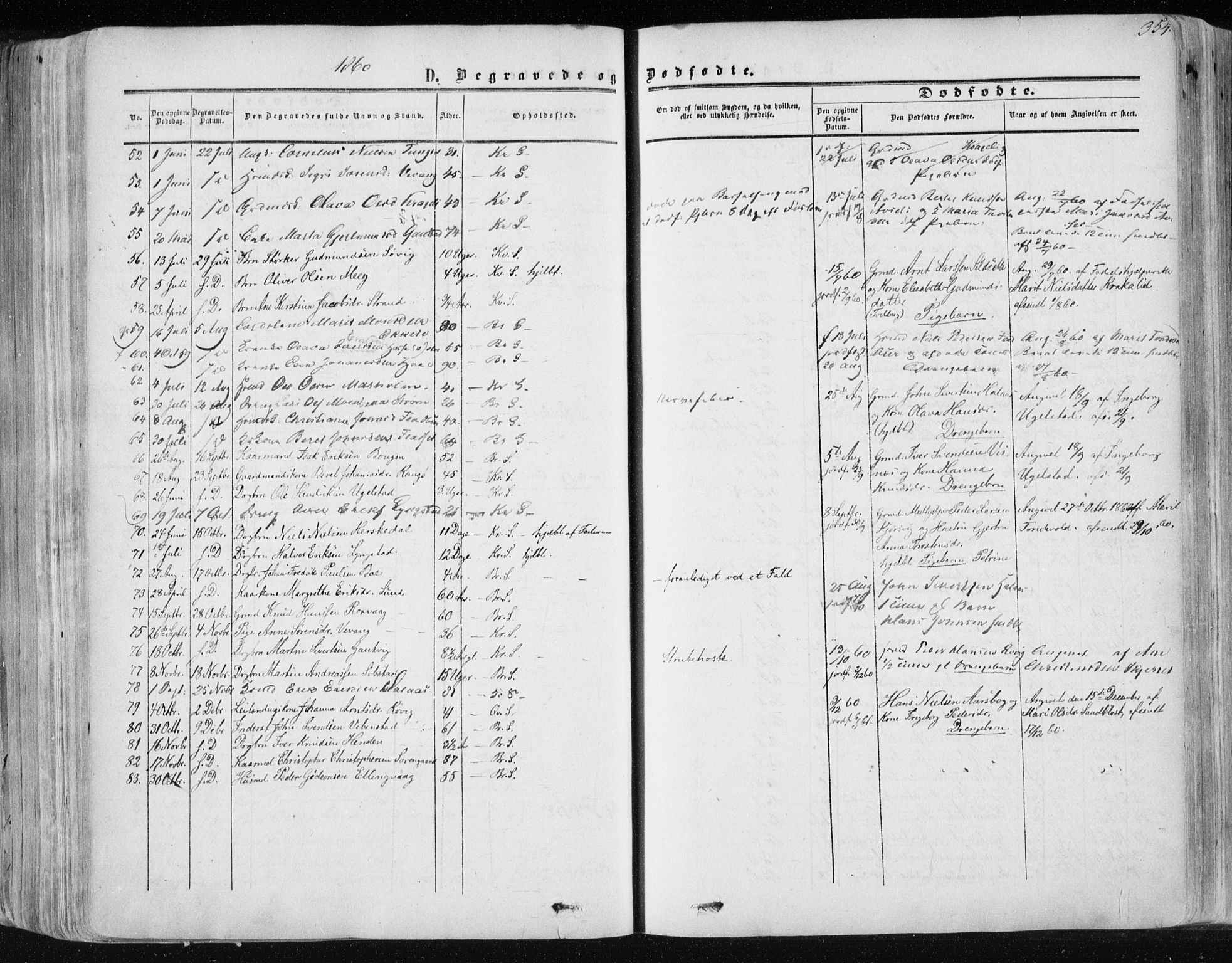 Ministerialprotokoller, klokkerbøker og fødselsregistre - Møre og Romsdal, SAT/A-1454/568/L0804: Ministerialbok nr. 568A11, 1854-1868, s. 354