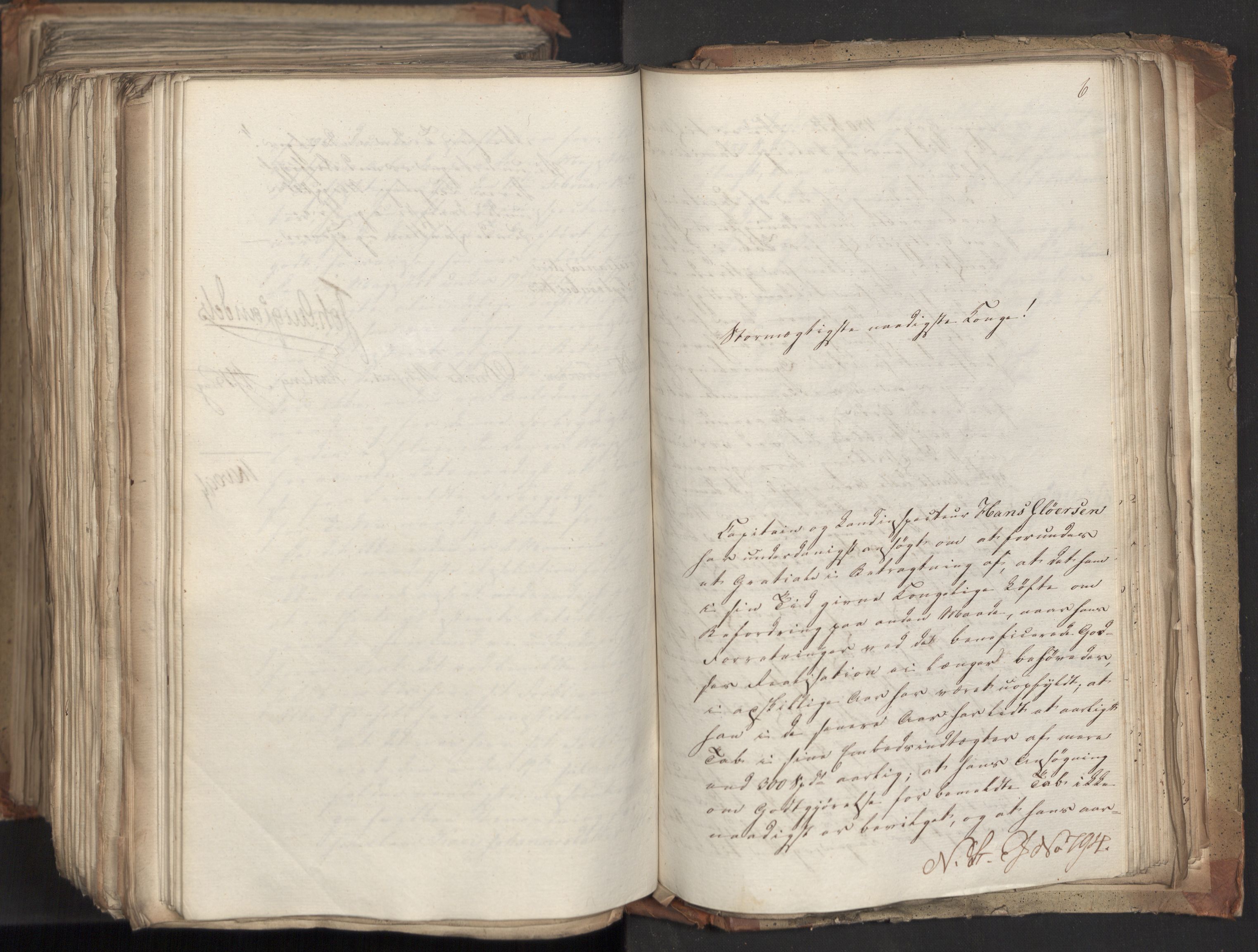 Statsrådsavdelingen i Stockholm, AV/RA-S-1003/D/Da/L0035: Regjeringsinnstillinger nr. 541-840, 1823, s. 699