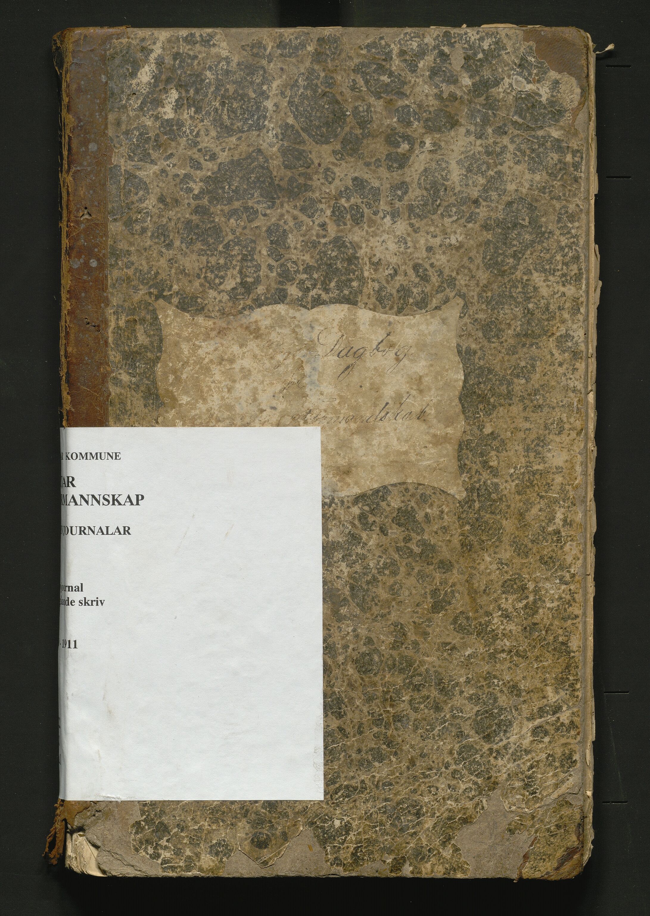 Fitjar kommune. Formannskapet, IKAH/1222-021/C/Ca/L0001: Postjournal for formannskapet, 1860-1911