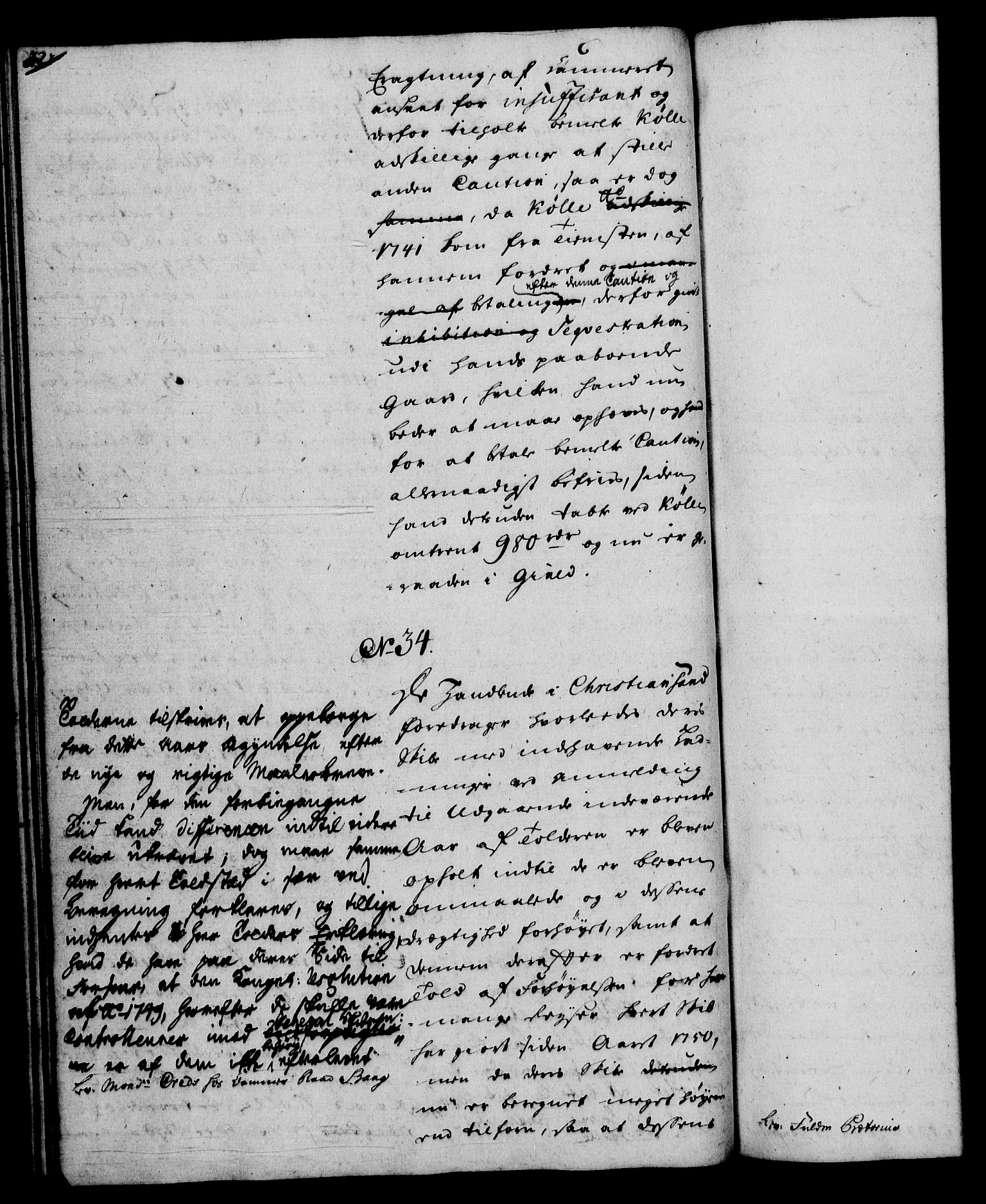 Rentekammeret, Kammerkanselliet, RA/EA-3111/G/Gh/Gha/L0033: Norsk ekstraktmemorialprotokoll (merket RK 53.78), 1755-1756, s. 32
