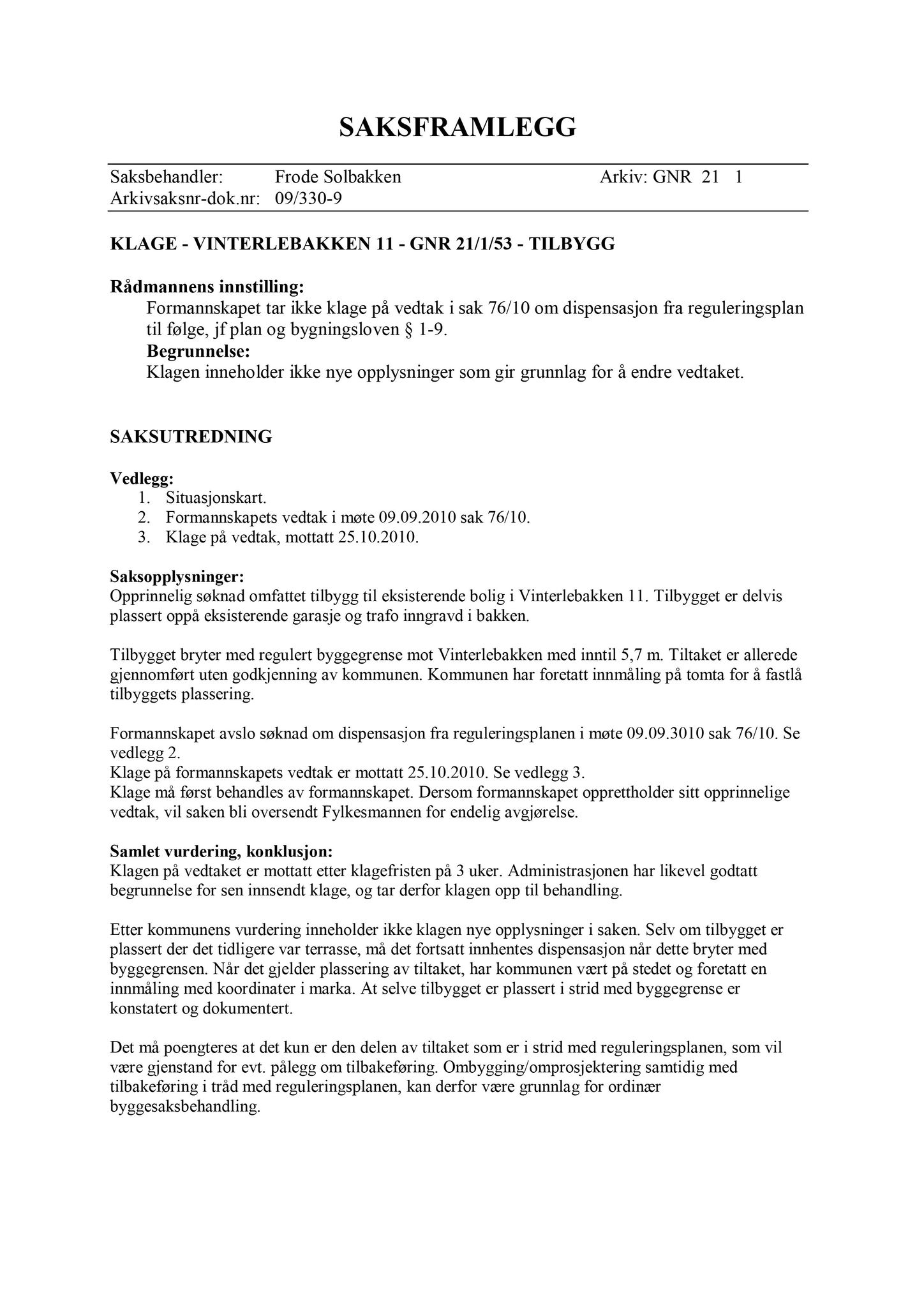 Klæbu Kommune, TRKO/KK/02-FS/L003: Formannsskapet - Møtedokumenter, 2010, s. 2022