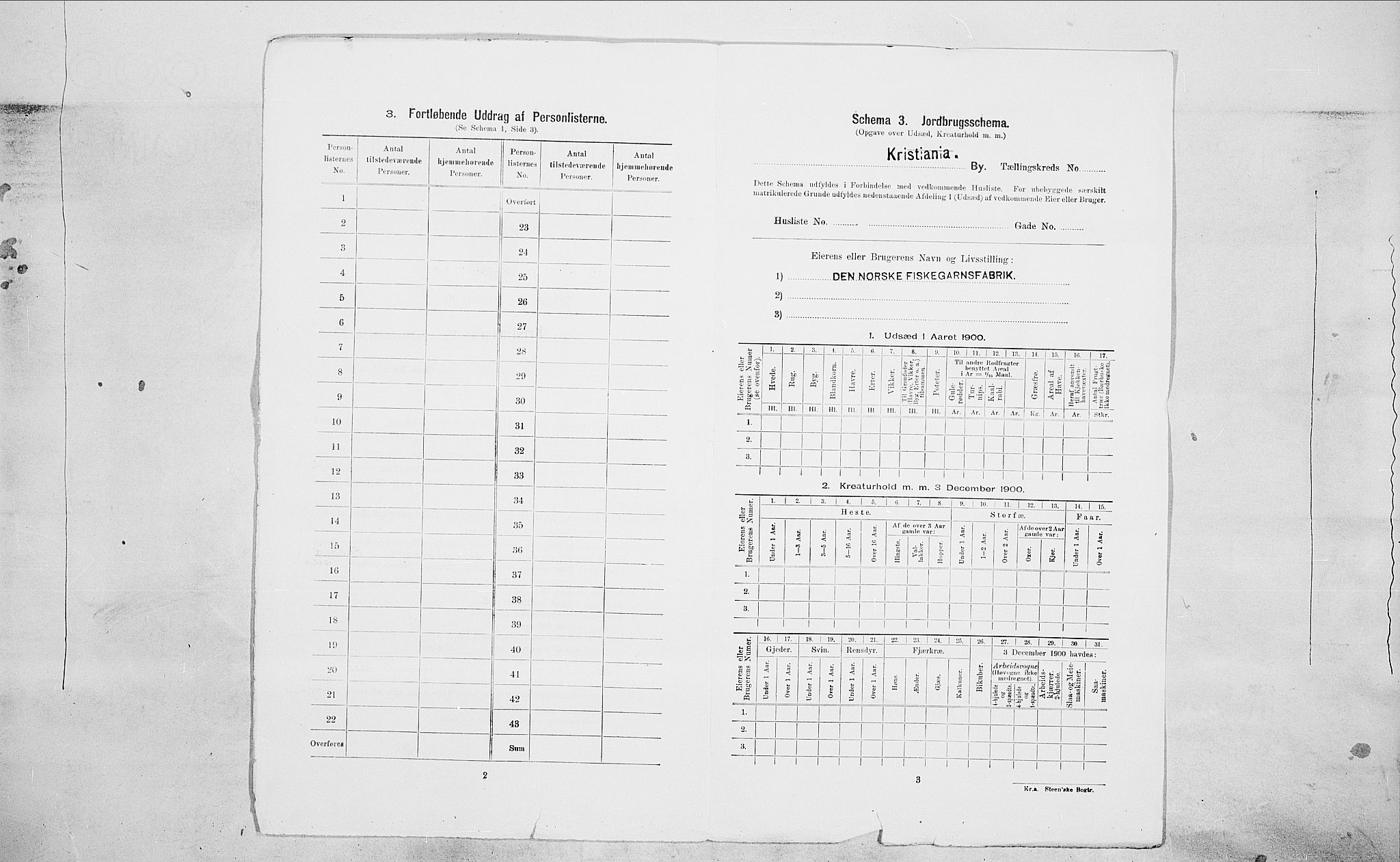 SAO, Folketelling 1900 for 0301 Kristiania kjøpstad, 1900, s. 78547