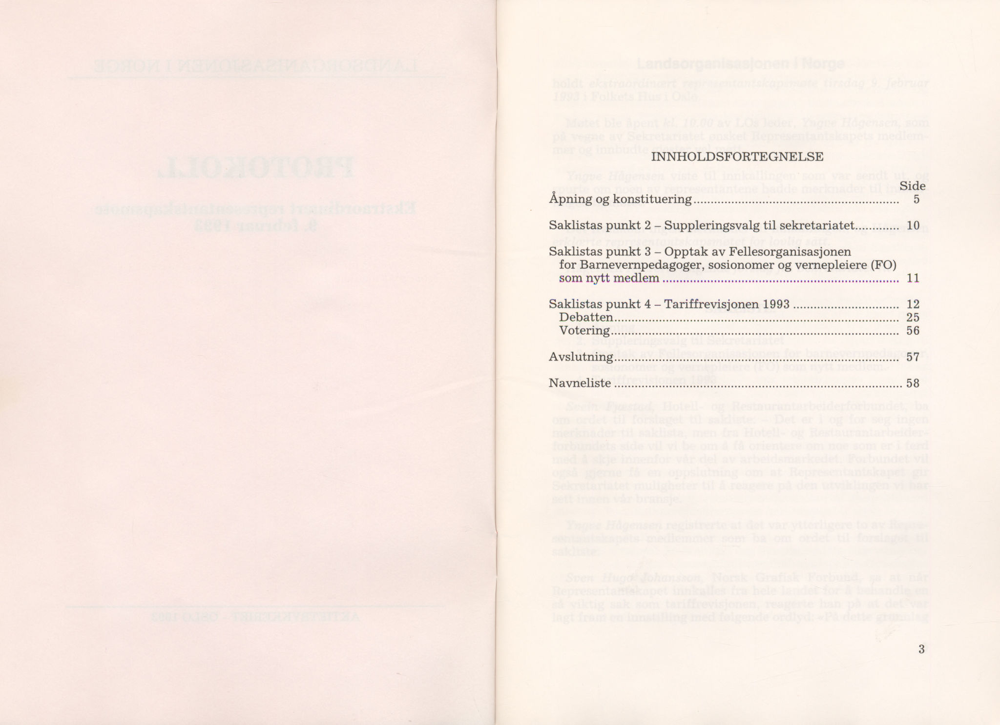Landsorganisasjonen i Norge, AAB/ARK-1579, 1993-2008, s. 3