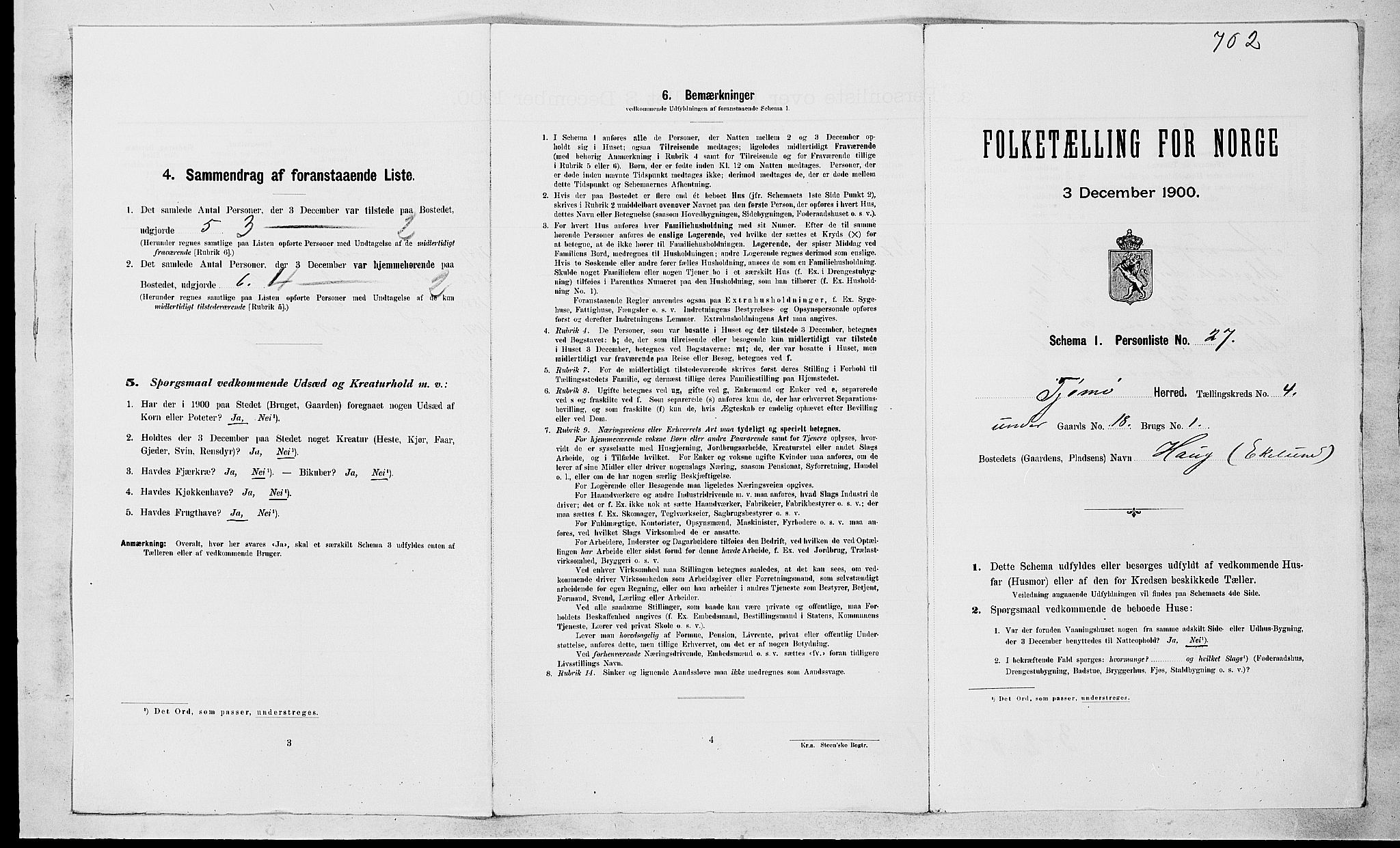 RA, Folketelling 1900 for 0723 Tjøme herred, 1900, s. 669