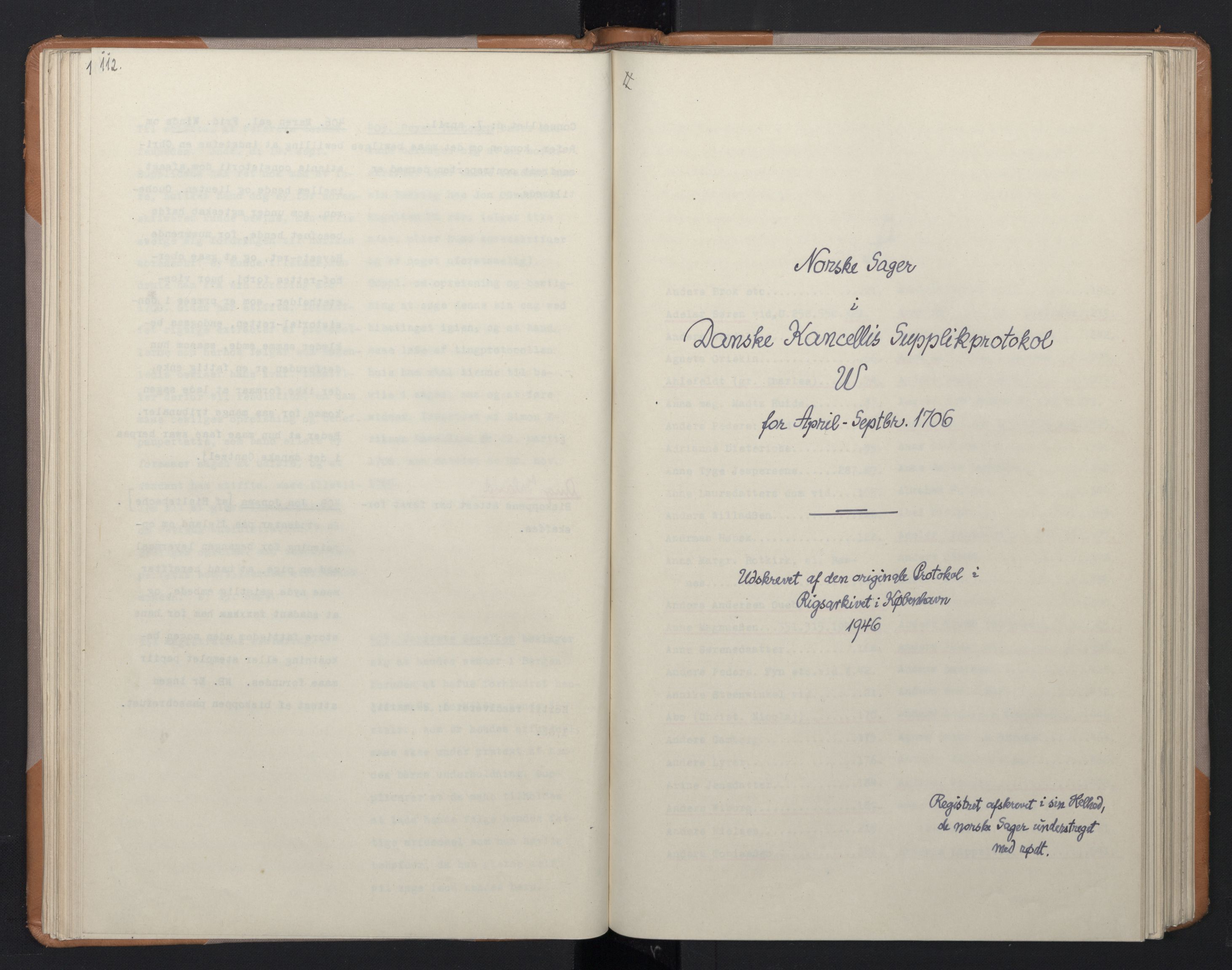 Avskriftsamlingen, AV/RA-EA-4022/F/Fa/L0074: Supplikker, 1706, s. 60