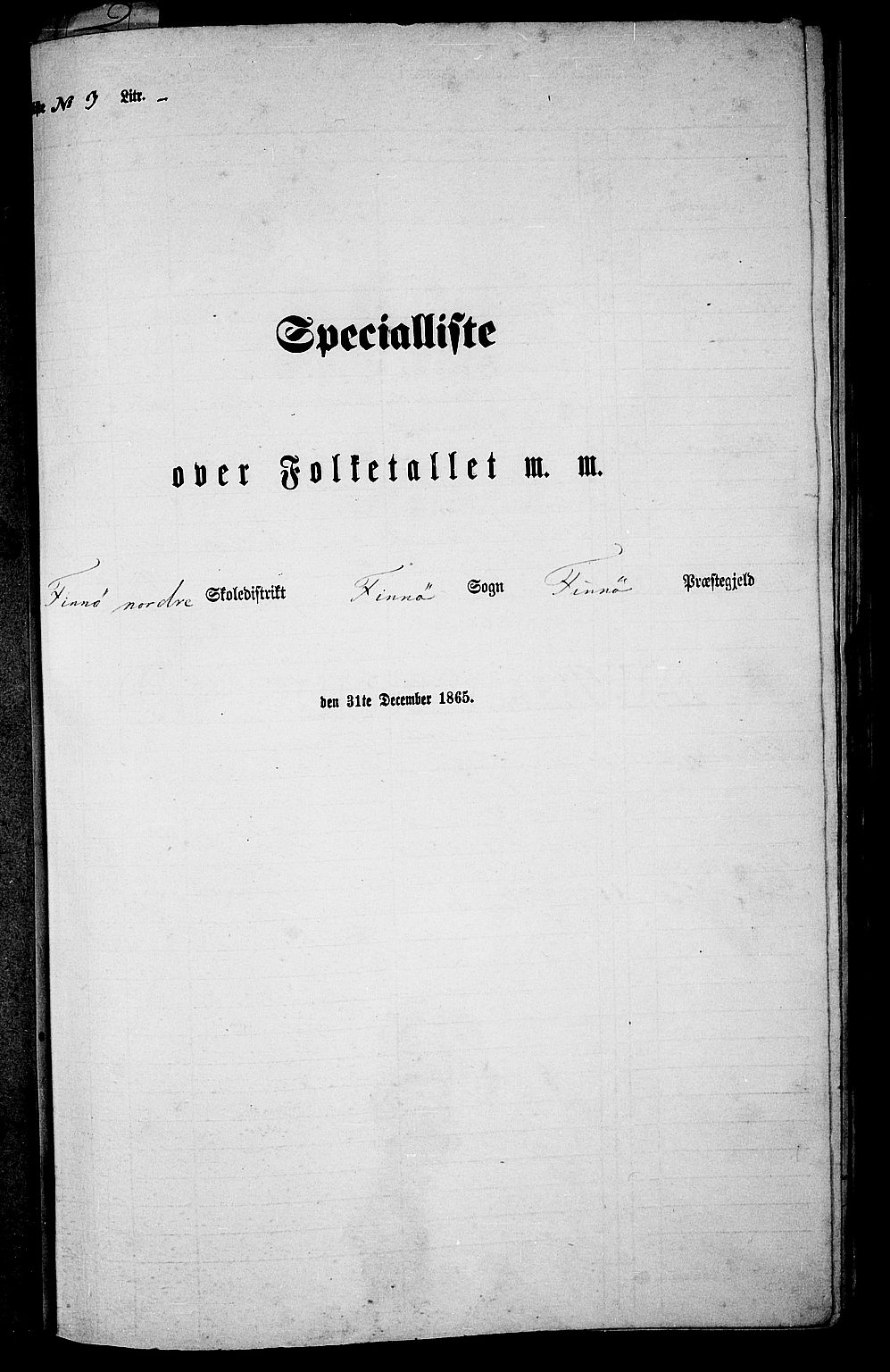RA, Folketelling 1865 for 1141P Finnøy prestegjeld, 1865, s. 42
